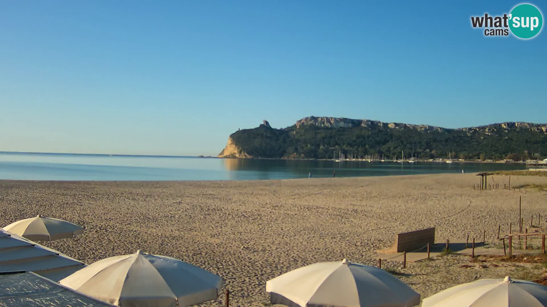 Webcam playa de Poetto | Cagliari | Cerdeña
