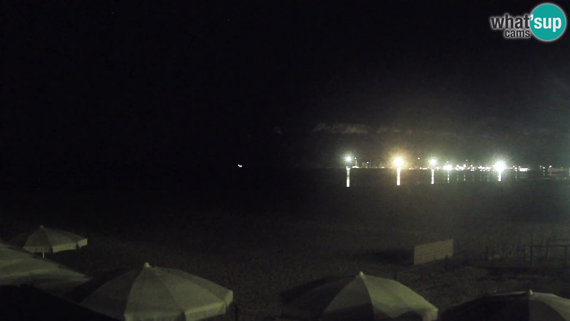Poetto Strand Webcam | Cagliari | Sardinien