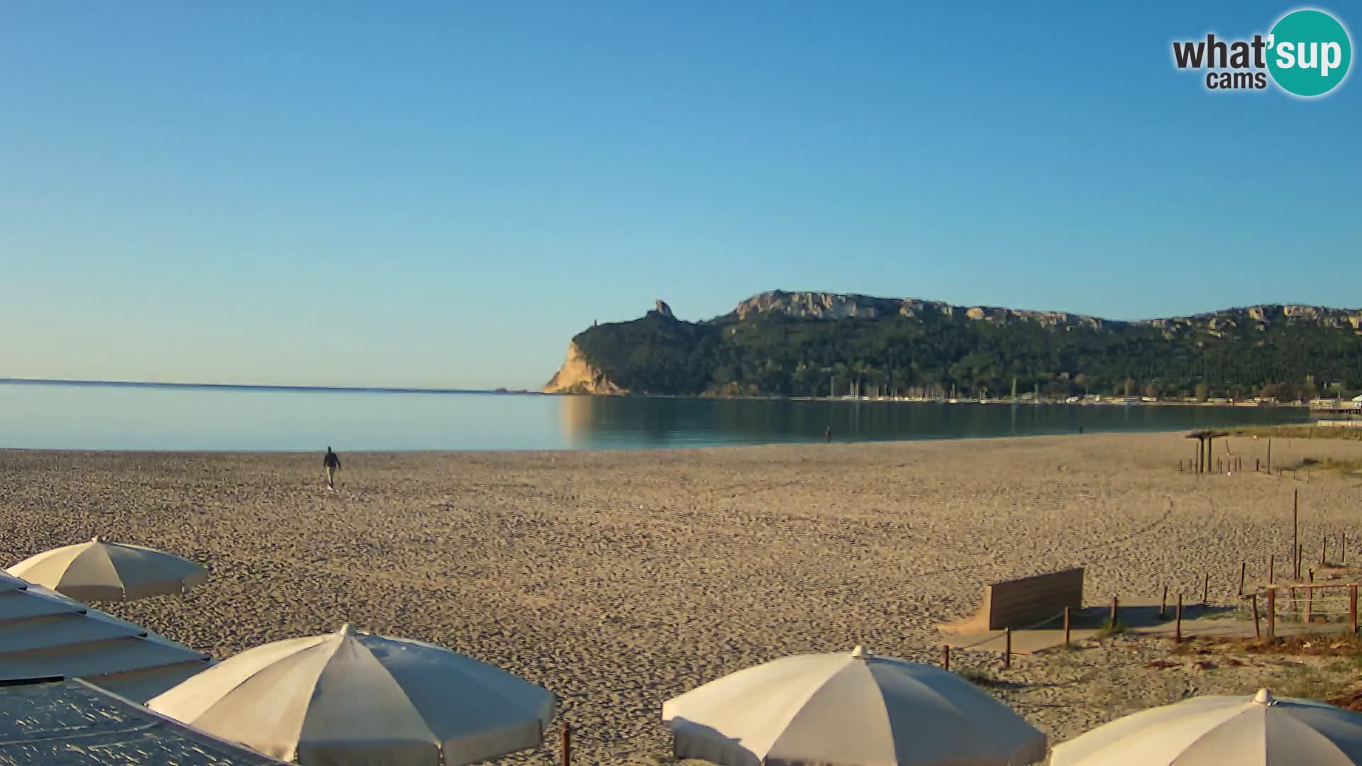 Poetto Strand Webcam | Cagliari | Sardinien