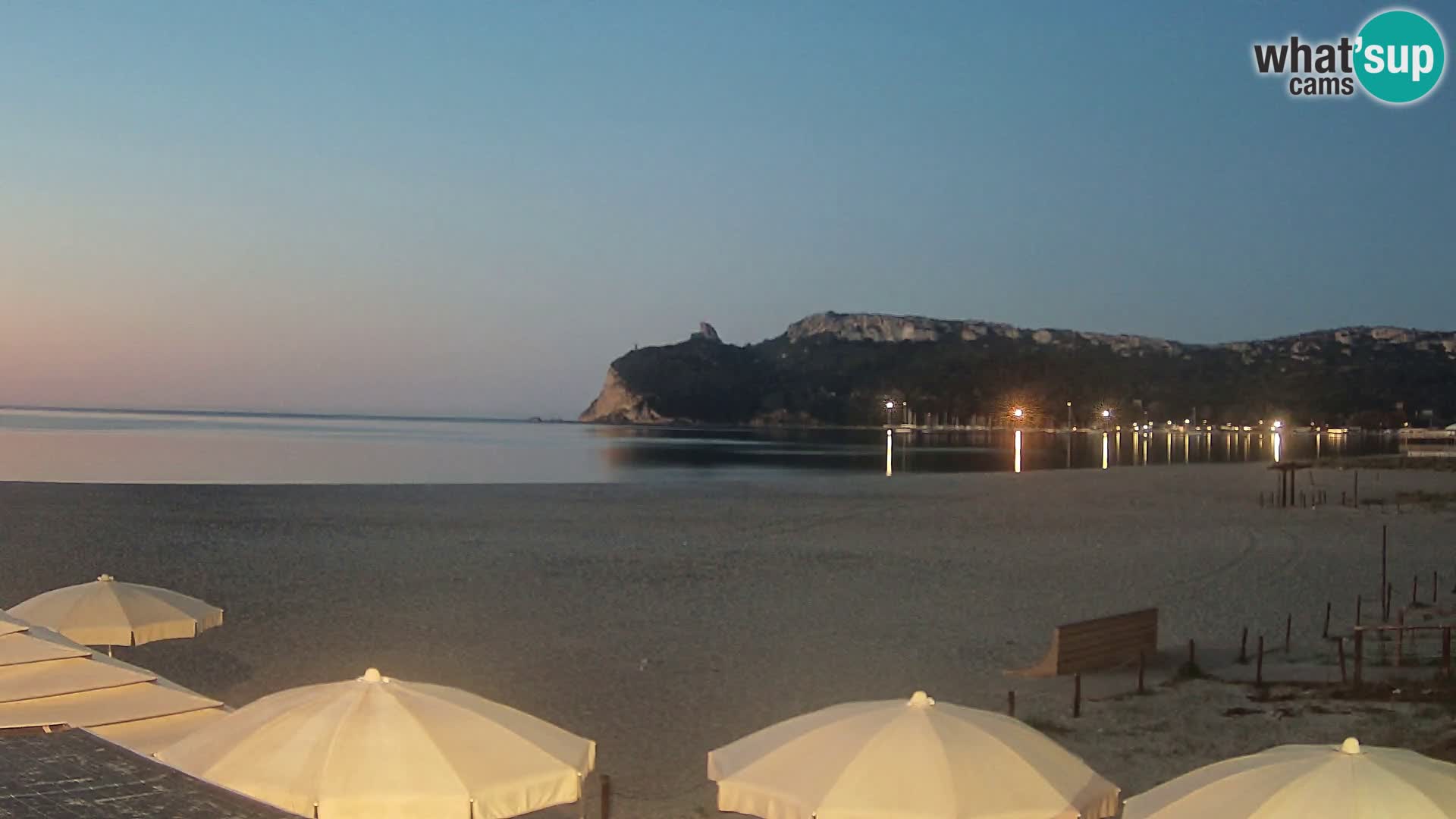 Webcam spiaggia del Poetto | Cagliari | Sardegna