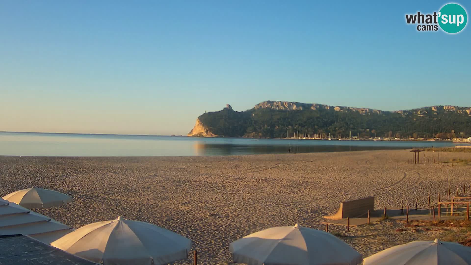 Poetto Strand Webcam | Cagliari | Sardinien