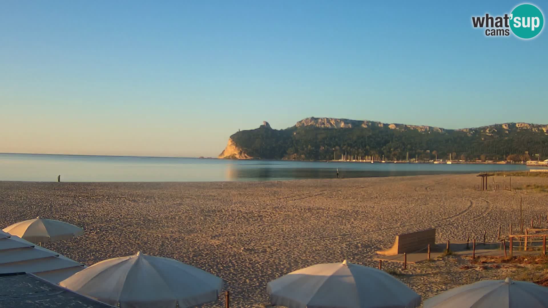 Poetto Strand Webcam | Cagliari | Sardinien