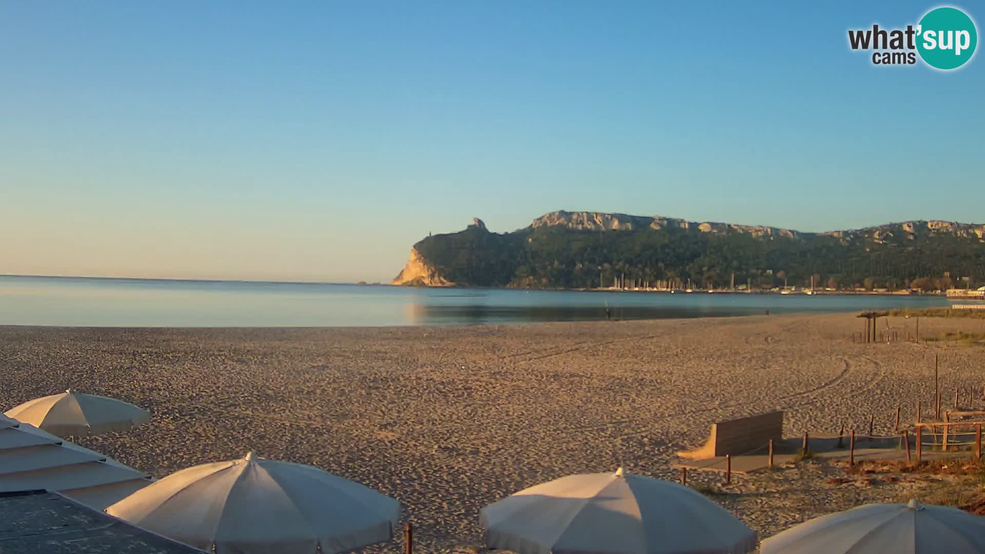 Webcam spiaggia del Poetto | Cagliari | Sardegna