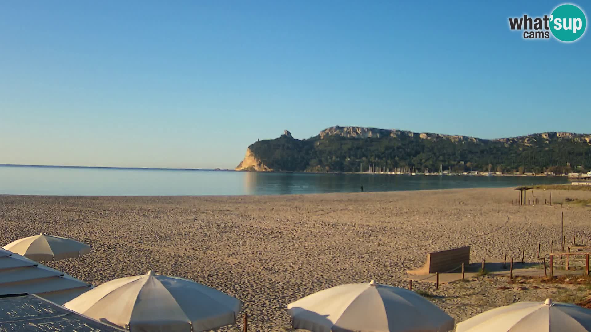 Poetto beach webcam | Cagliari | Sardinia