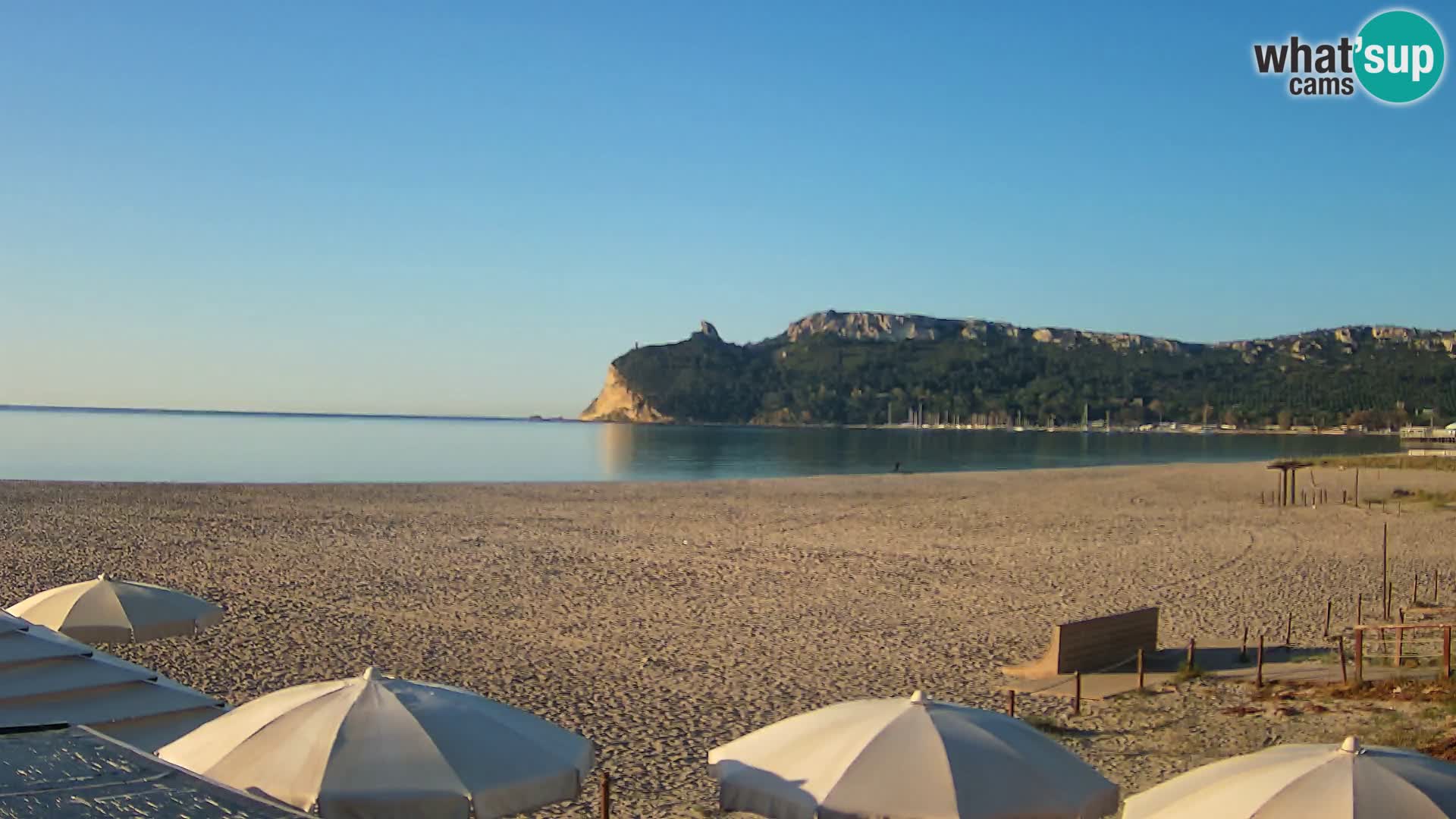Poetto Strand Webcam | Cagliari | Sardinien