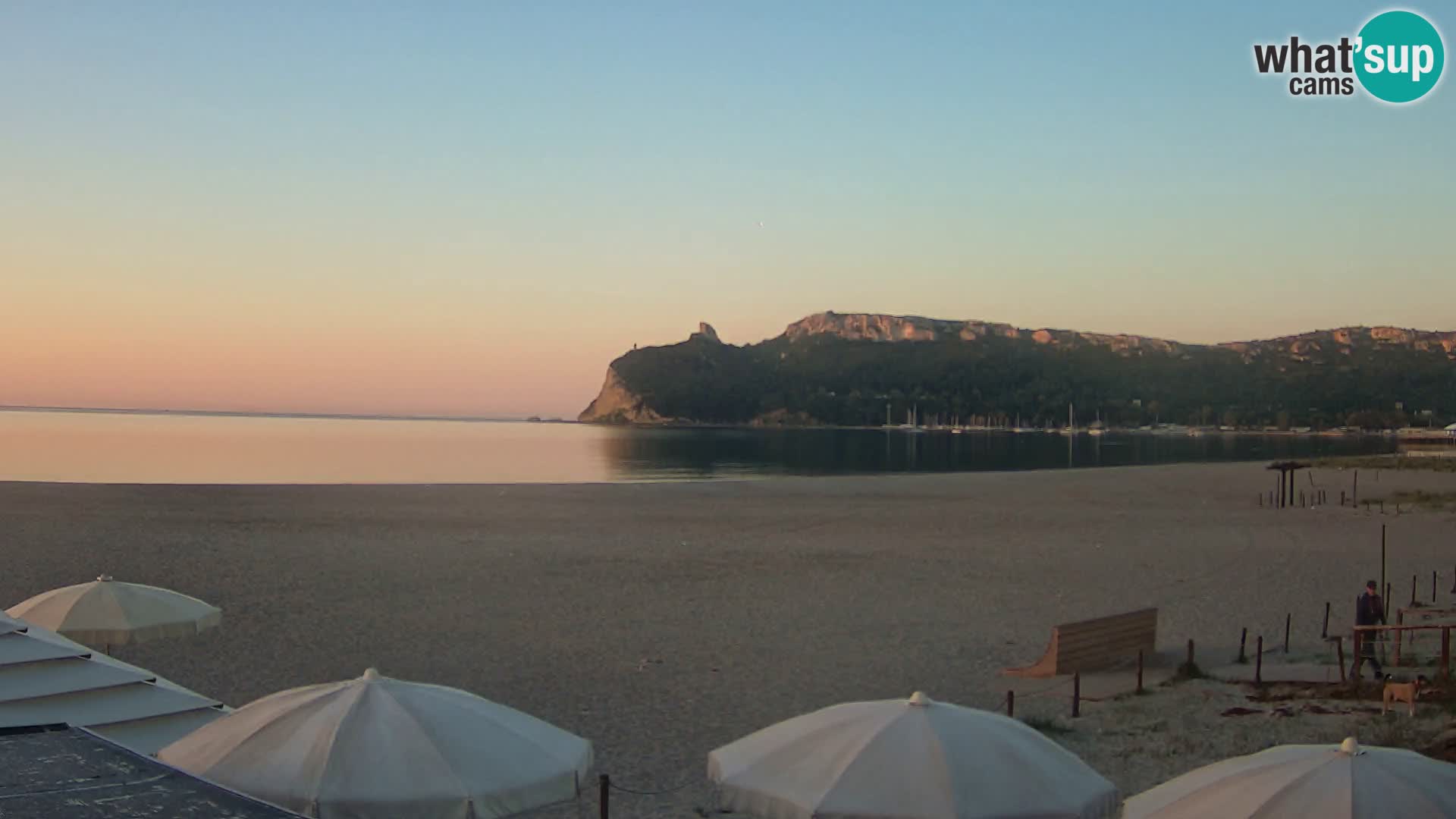 Poetto Strand Webcam | Cagliari | Sardinien