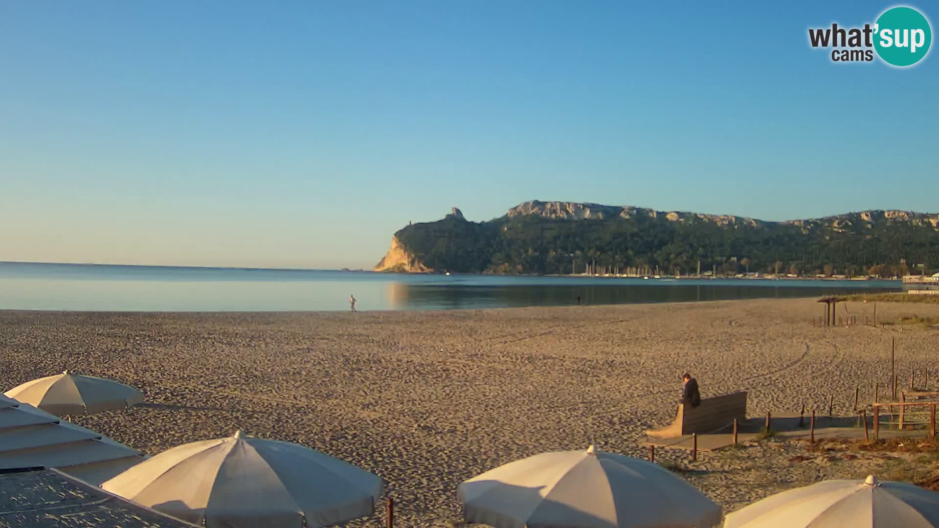 Webcam spiaggia del Poetto | Cagliari | Sardegna
