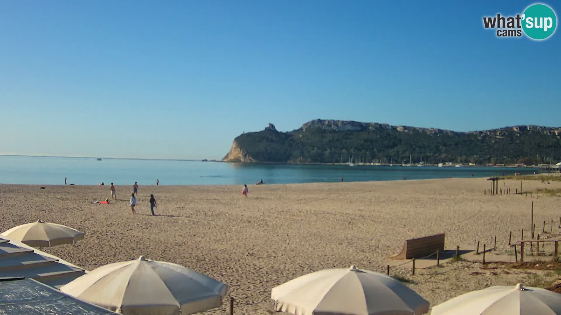 Webcam spiaggia del Poetto | Cagliari | Sardegna