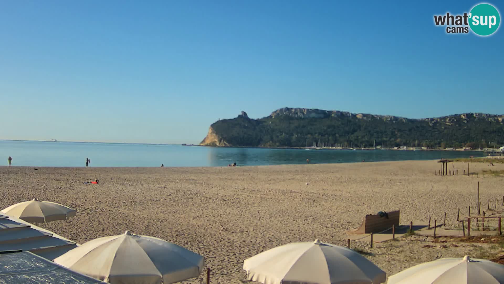 Webcam playa de Poetto | Cagliari | Cerdeña