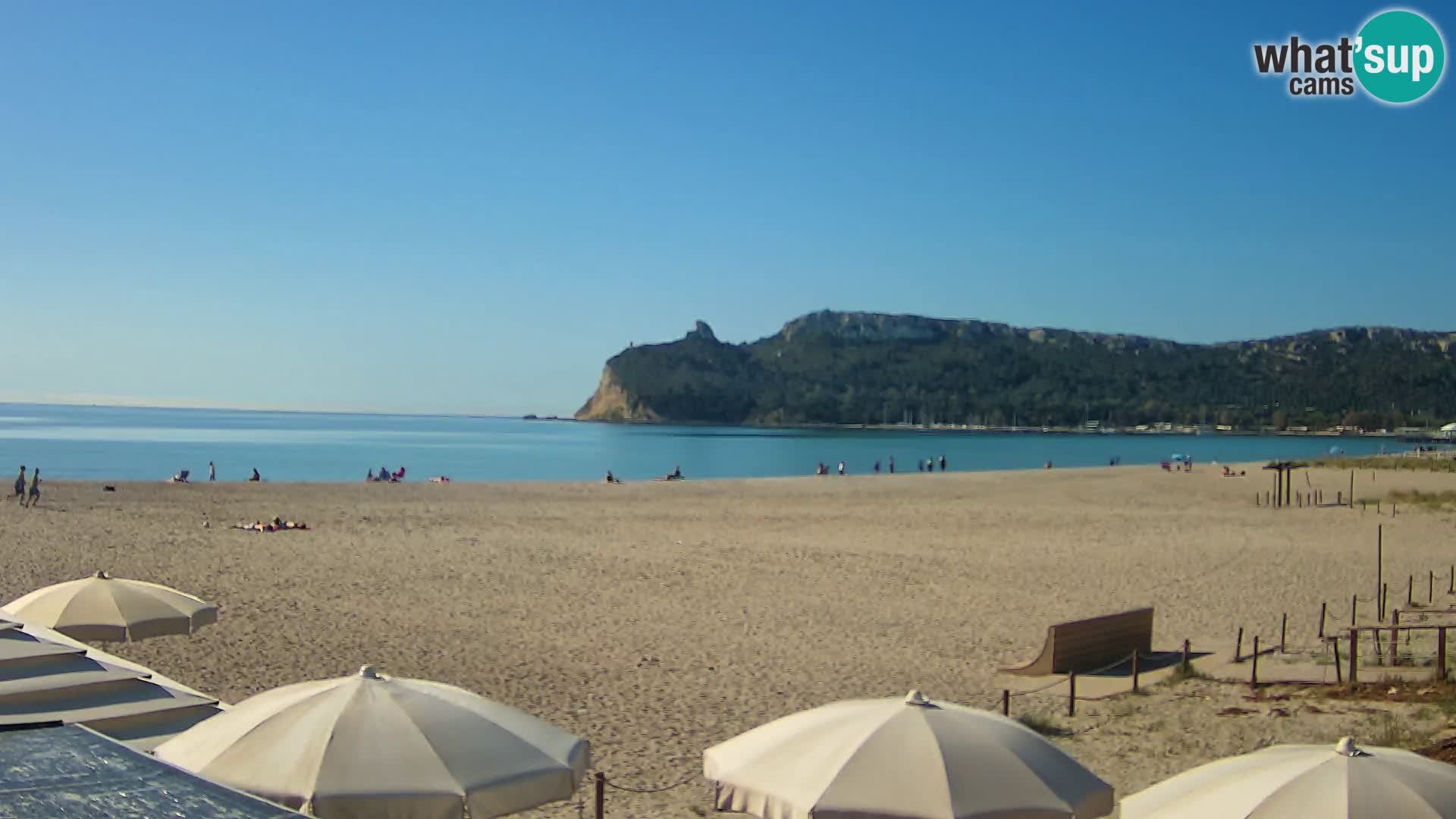 Webcam playa de Poetto | Cagliari | Cerdeña