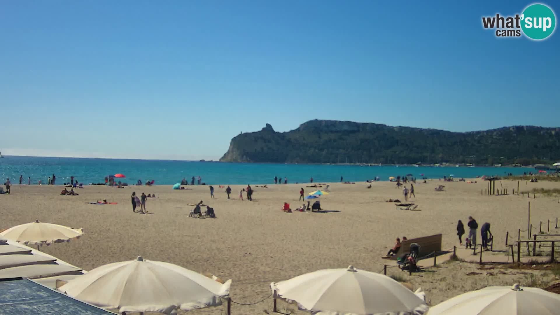 Webcam spiaggia del Poetto | Cagliari | Sardegna