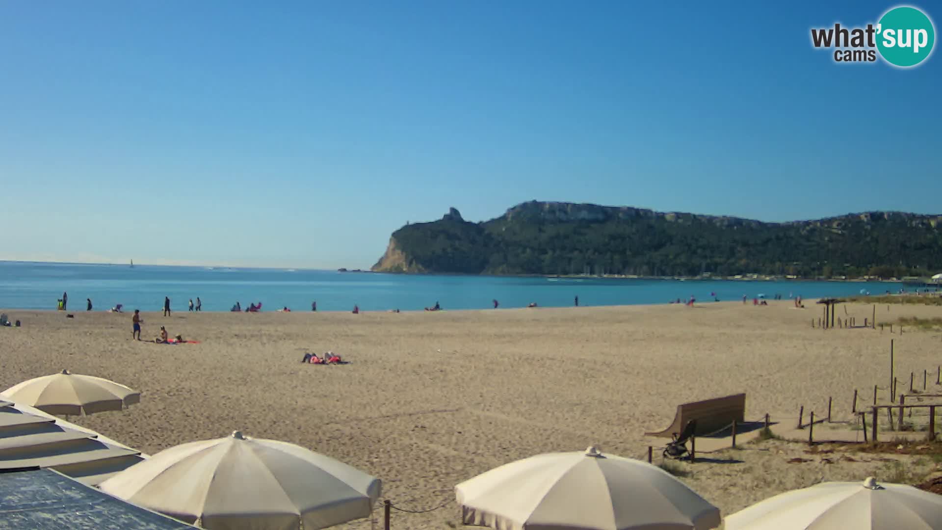 Webcam spiaggia del Poetto | Cagliari | Sardegna