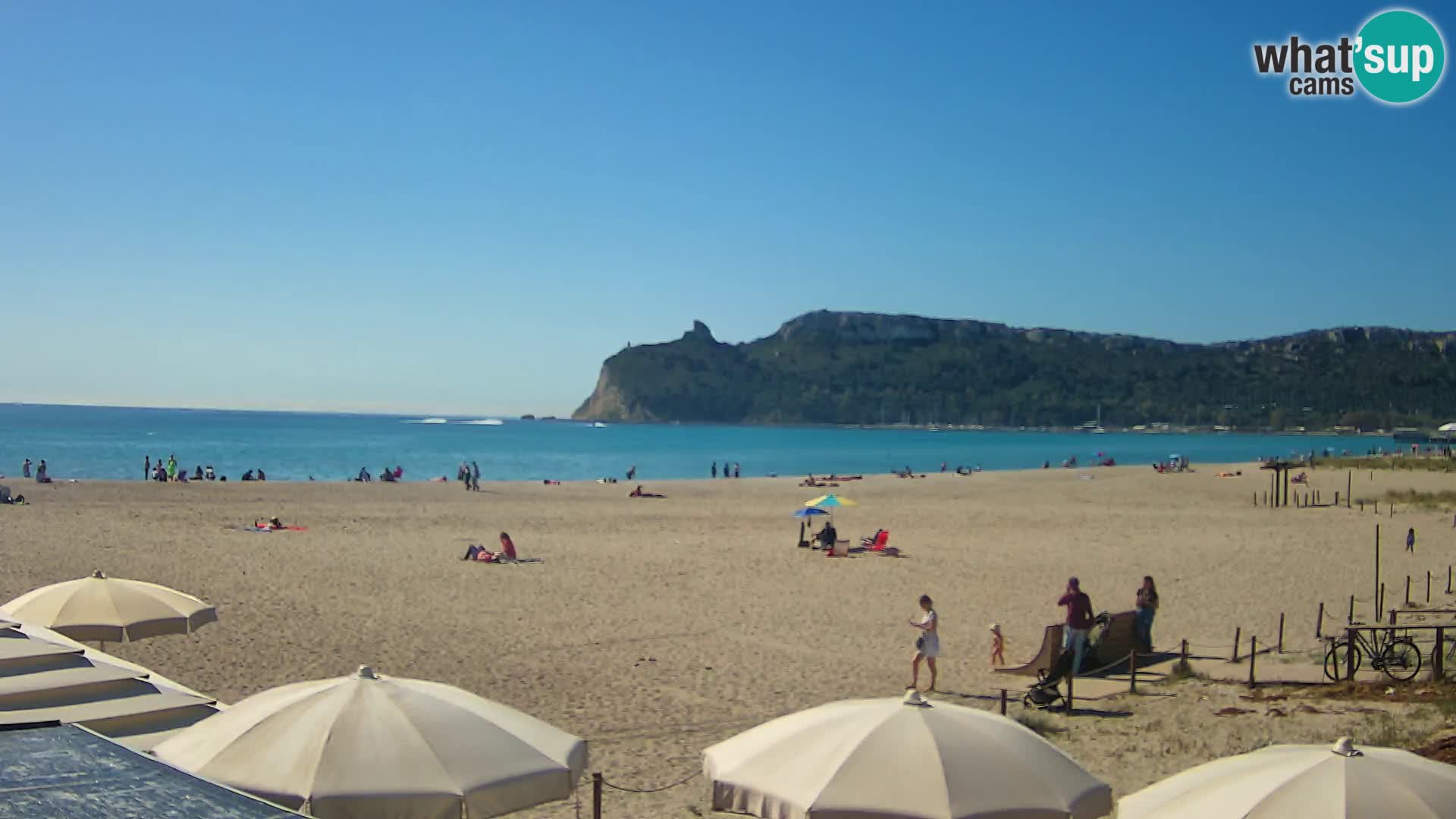 Webcam playa de Poetto | Cagliari | Cerdeña