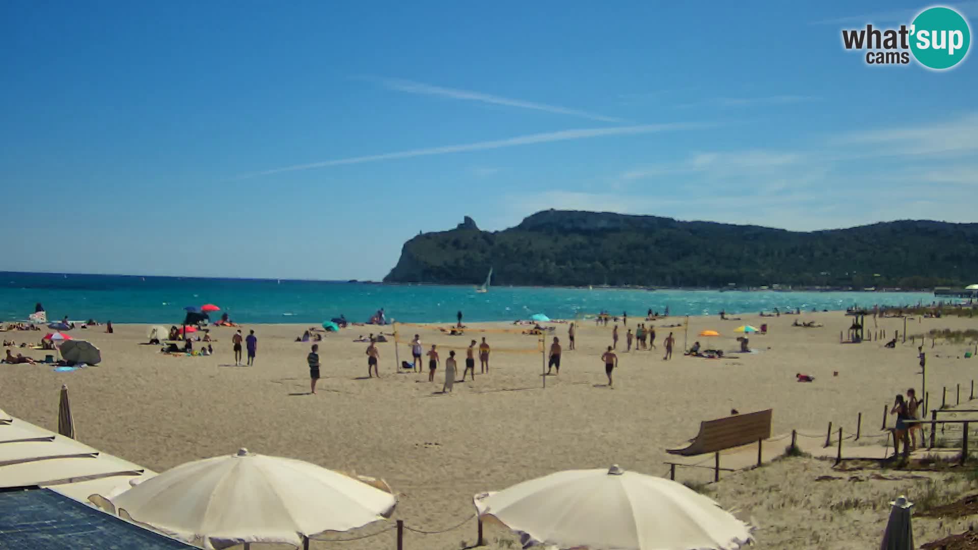 Webcam playa de Poetto | Cagliari | Cerdeña