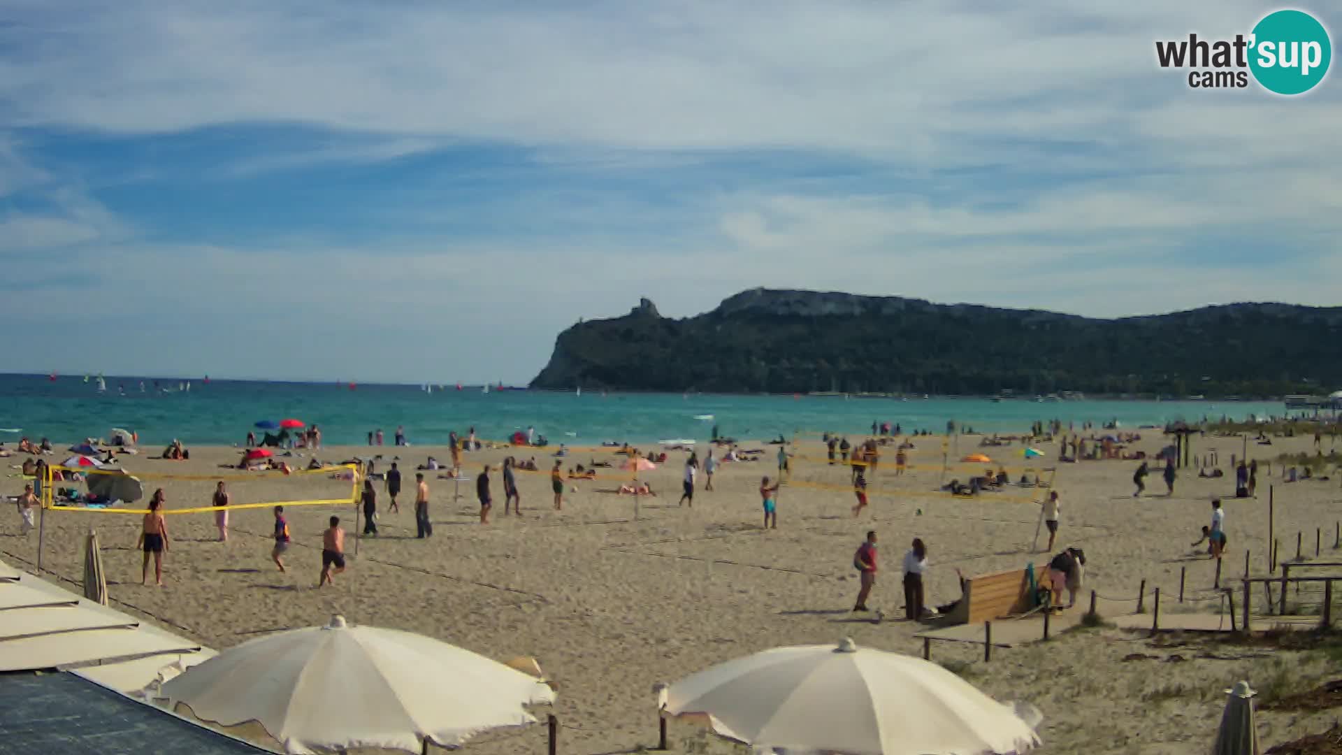 Webcam spiaggia del Poetto | Cagliari | Sardegna