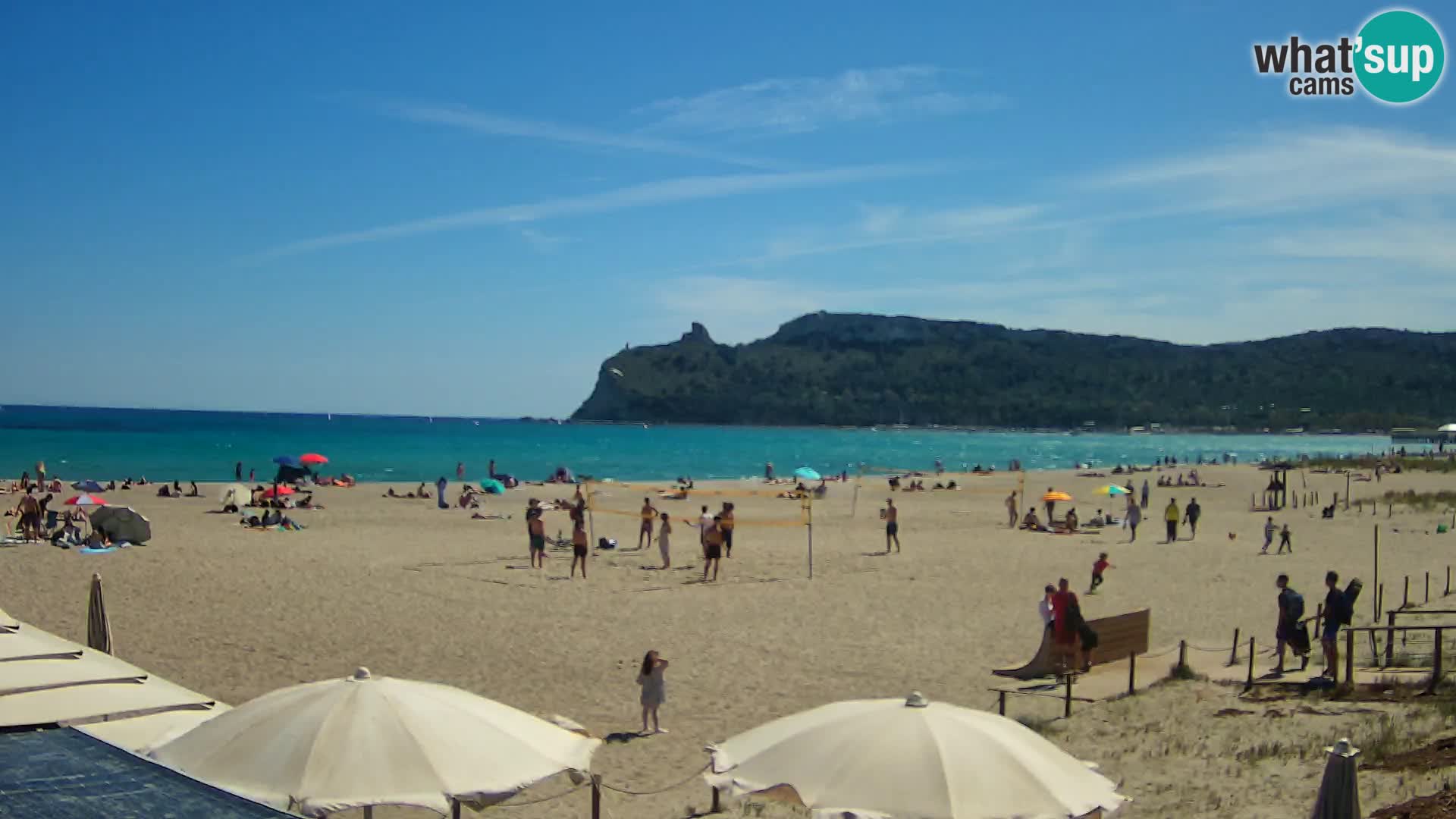 Poetto Strand Webcam | Cagliari | Sardinien