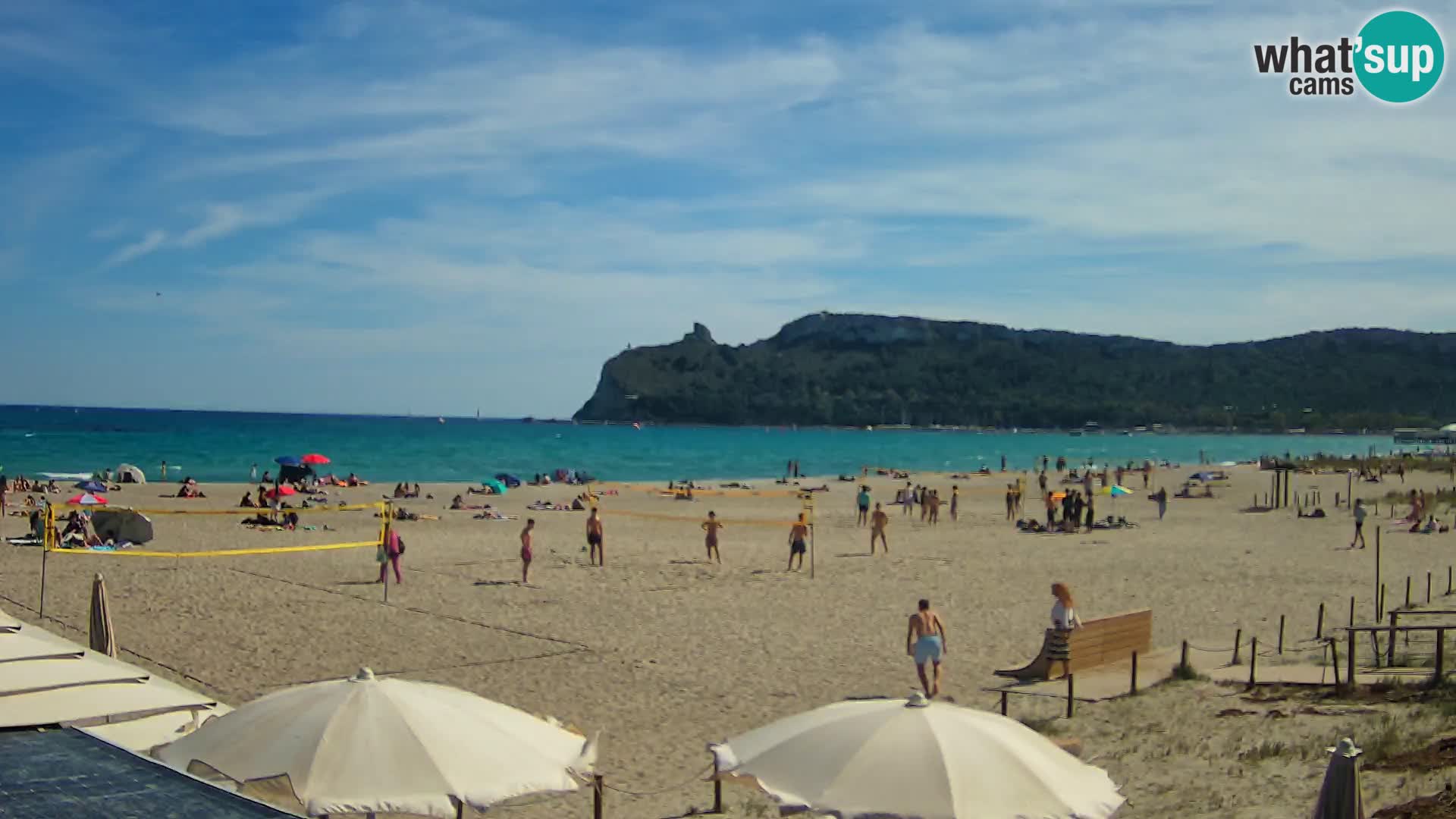 Webcam playa de Poetto | Cagliari | Cerdeña