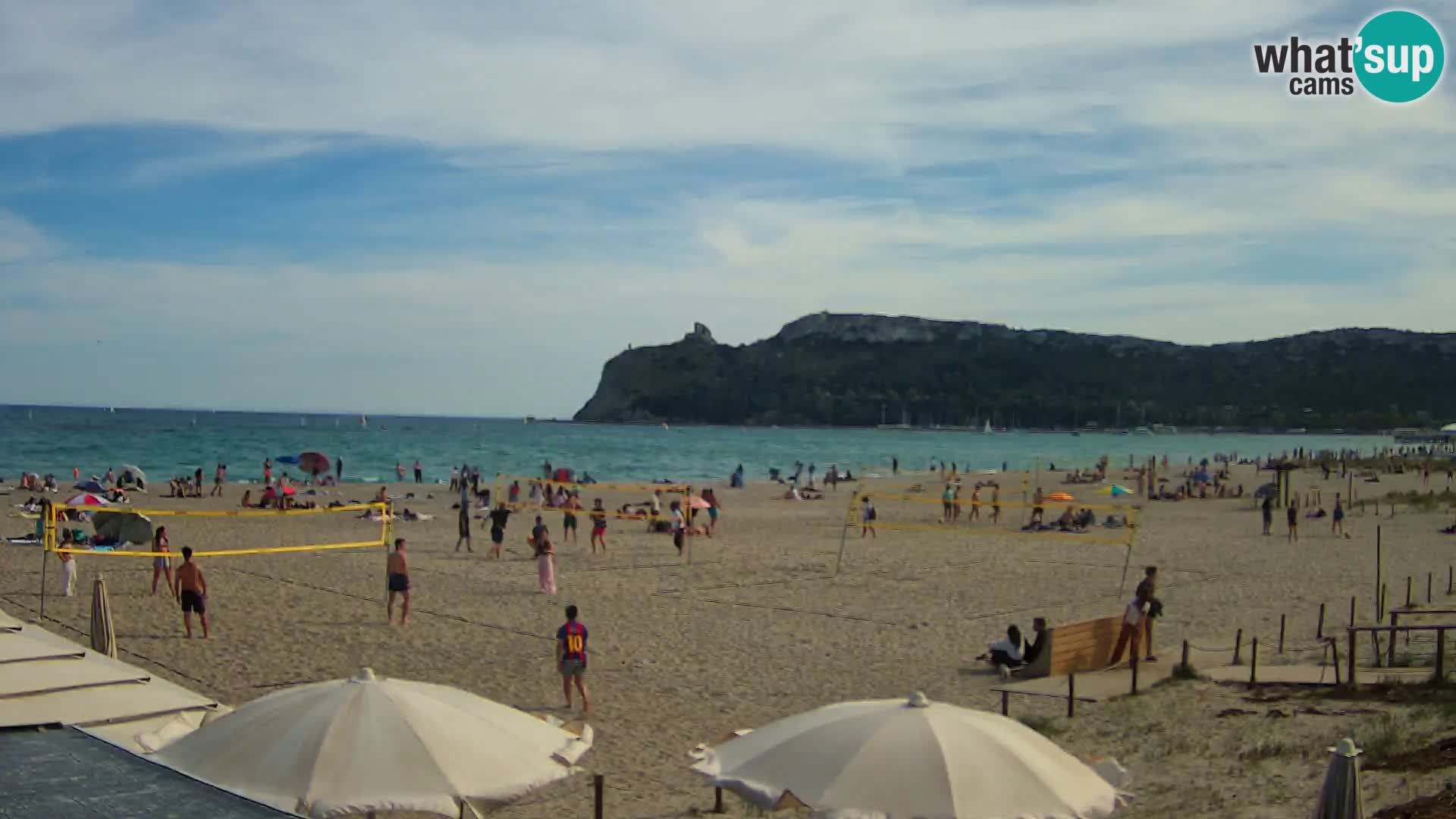 Webcam playa de Poetto | Cagliari | Cerdeña