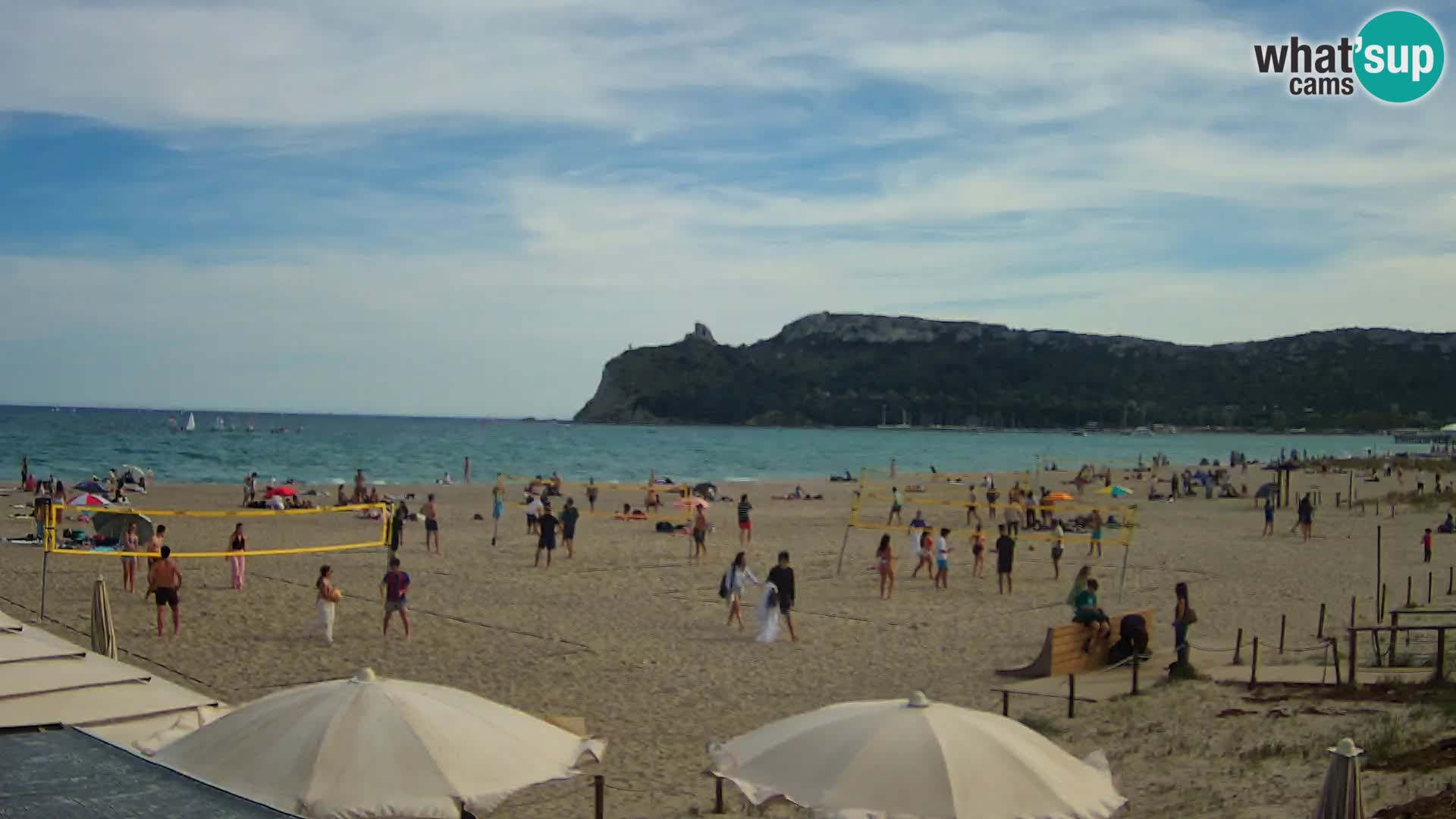 Webcam playa de Poetto | Cagliari | Cerdeña