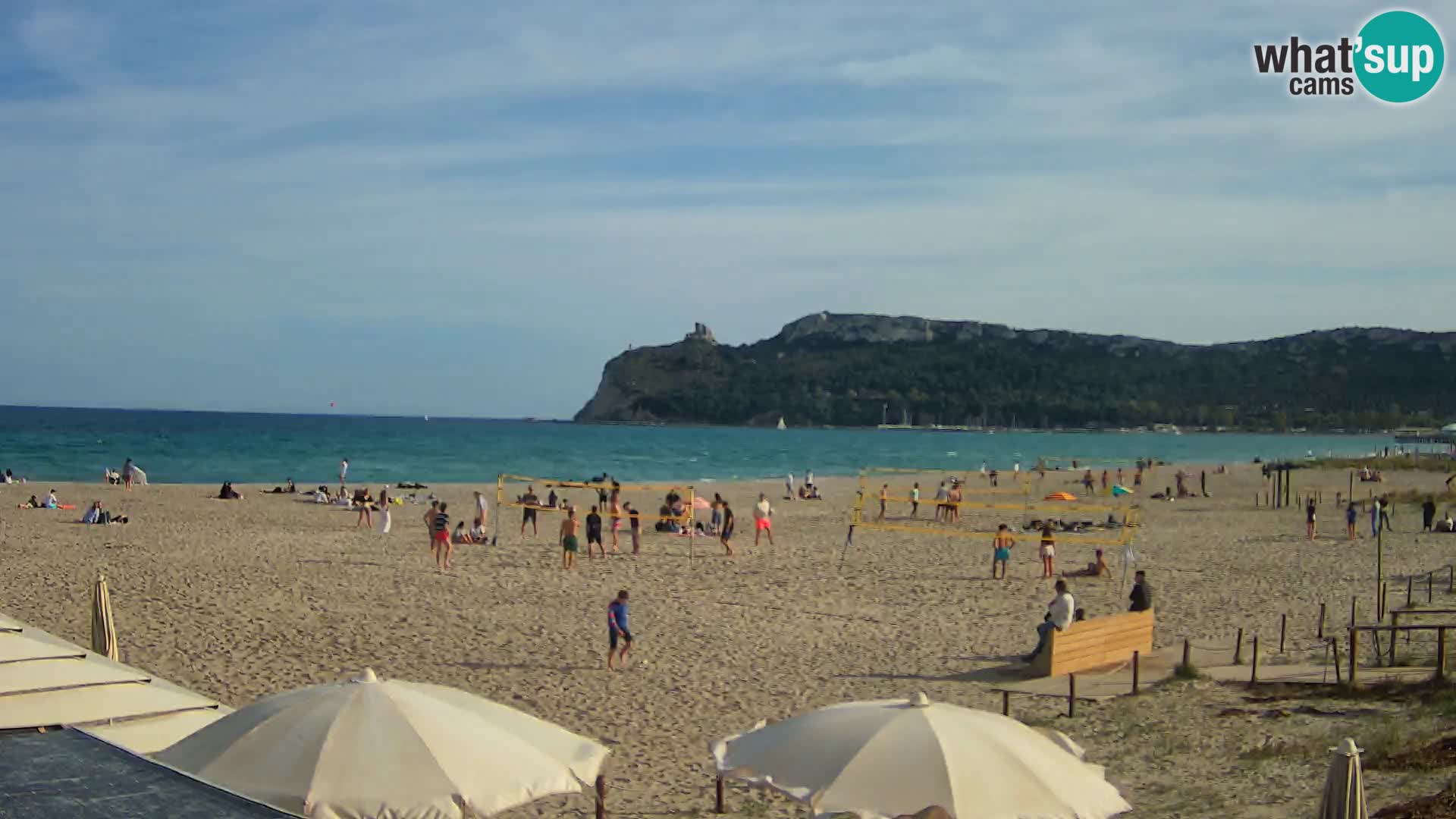 Webcam spiaggia del Poetto | Cagliari | Sardegna