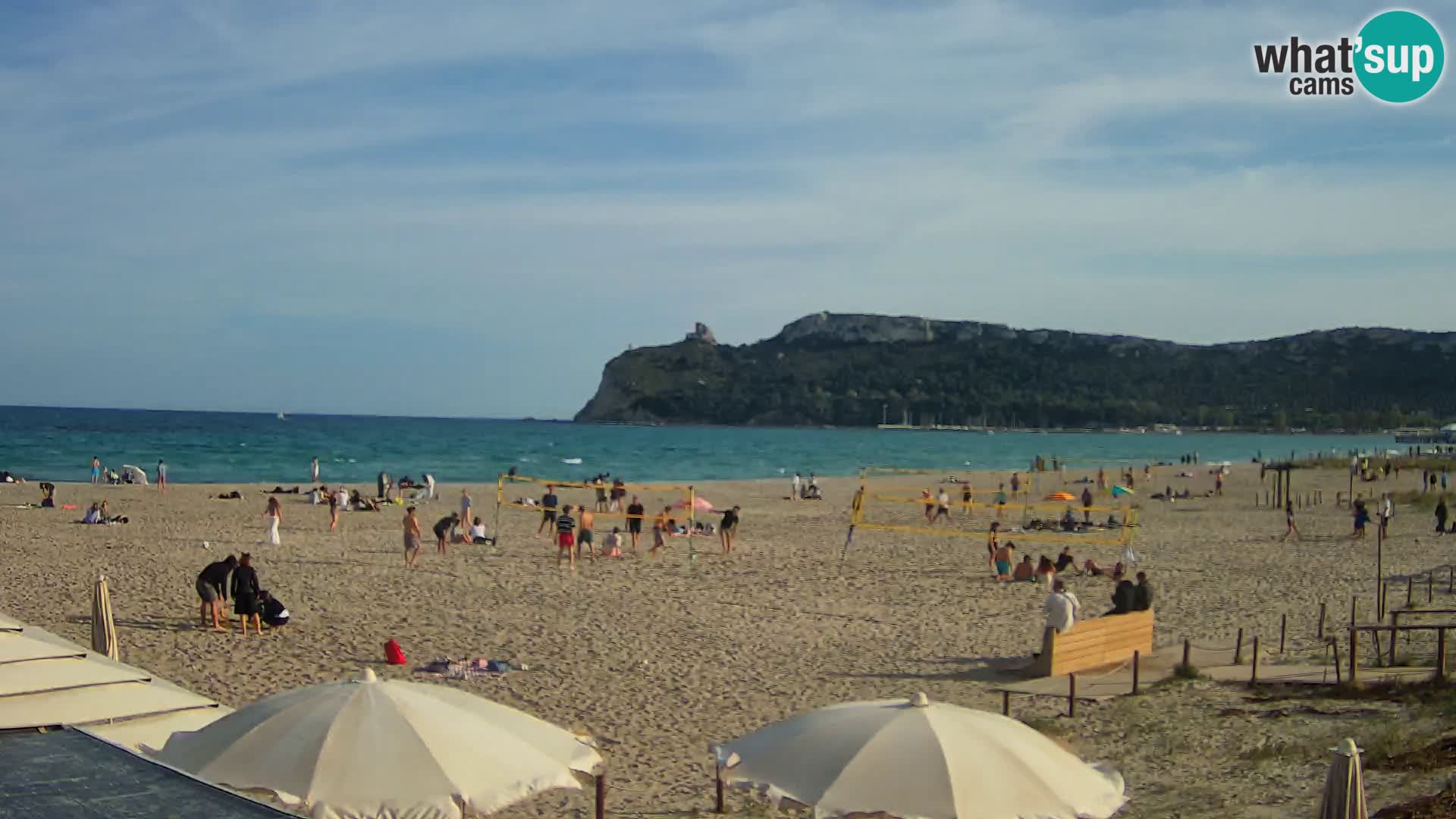 Webcam spiaggia del Poetto | Cagliari | Sardegna