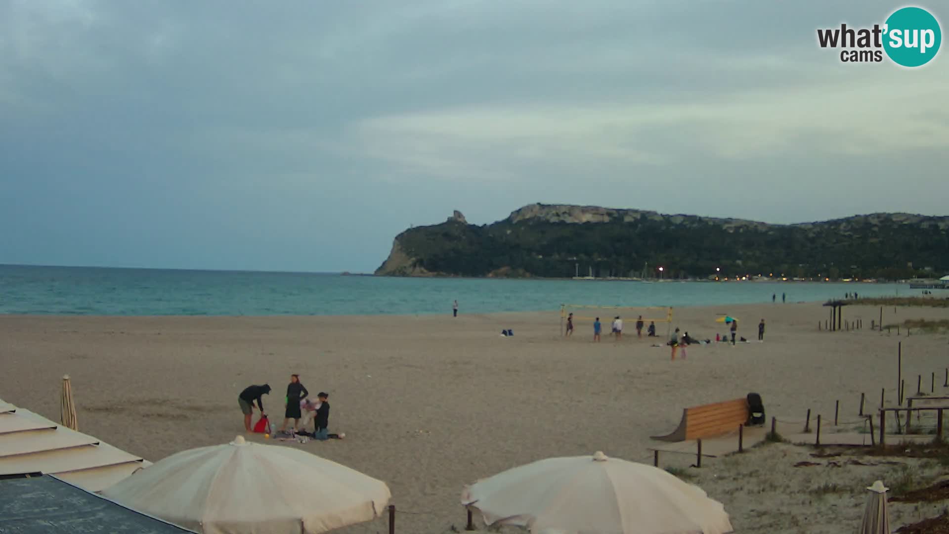 Webcam plage de Poetto | Cagliari | Sardaigne