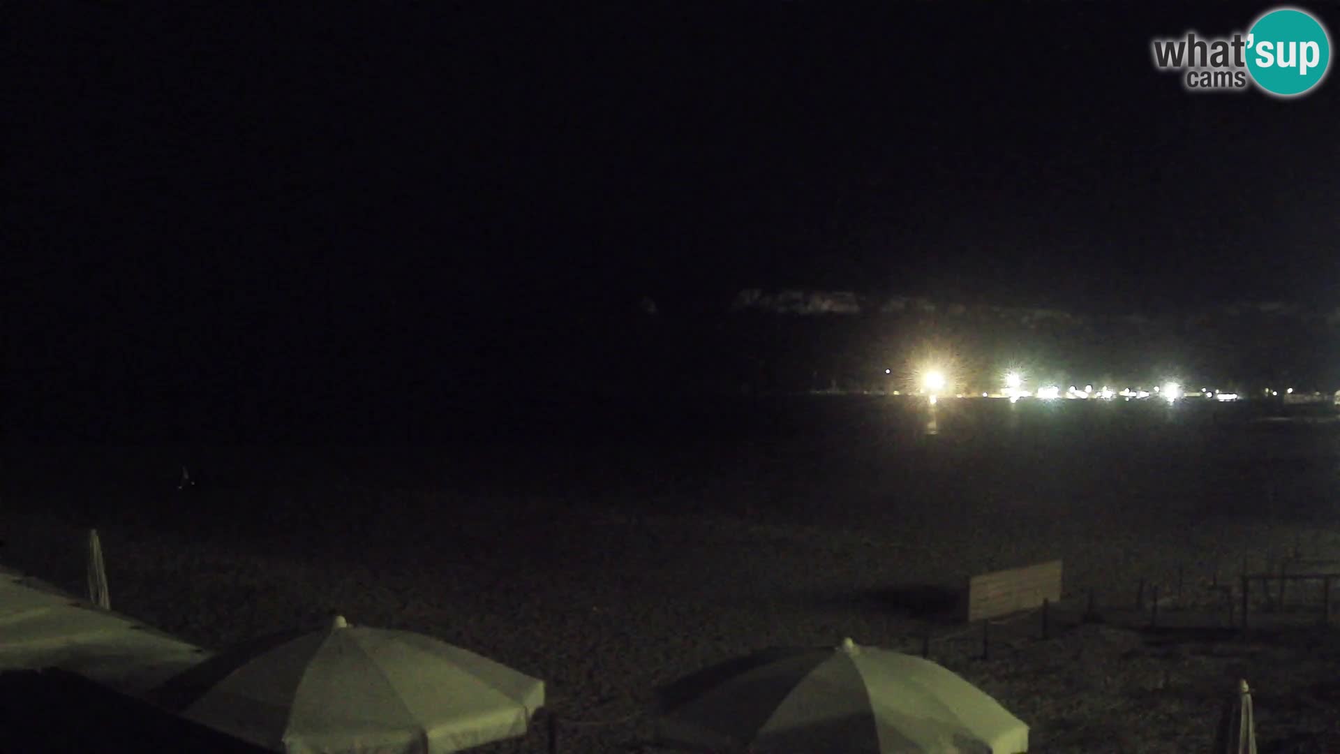Poetto beach webcam | Cagliari | Sardinia