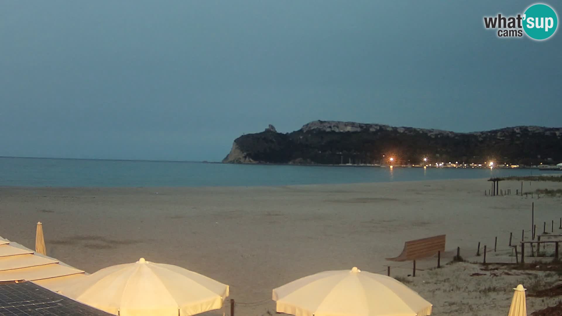 Poetto beach webcam | Cagliari | Sardinija