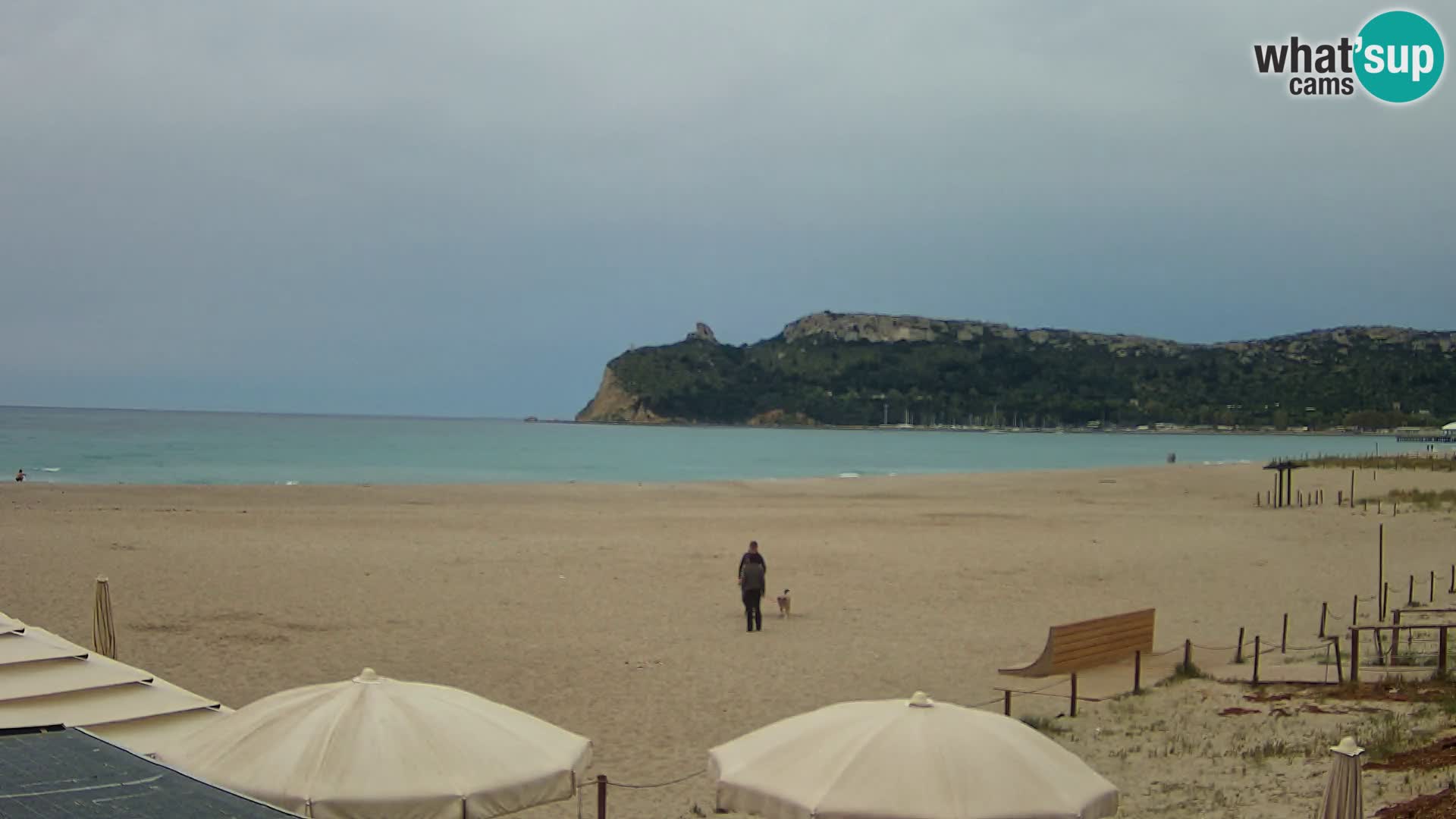 Poetto Strand Webcam | Cagliari | Sardinien