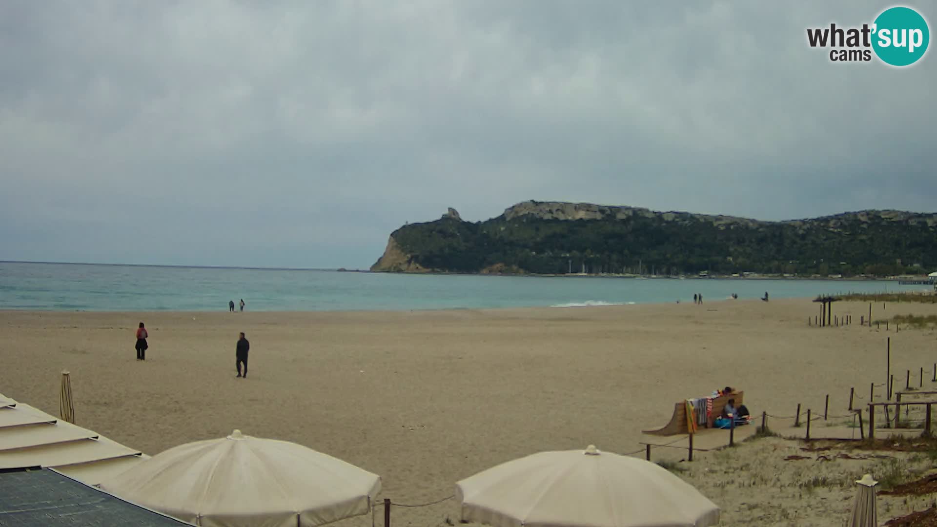 Poetto Strand Webcam | Cagliari | Sardinien