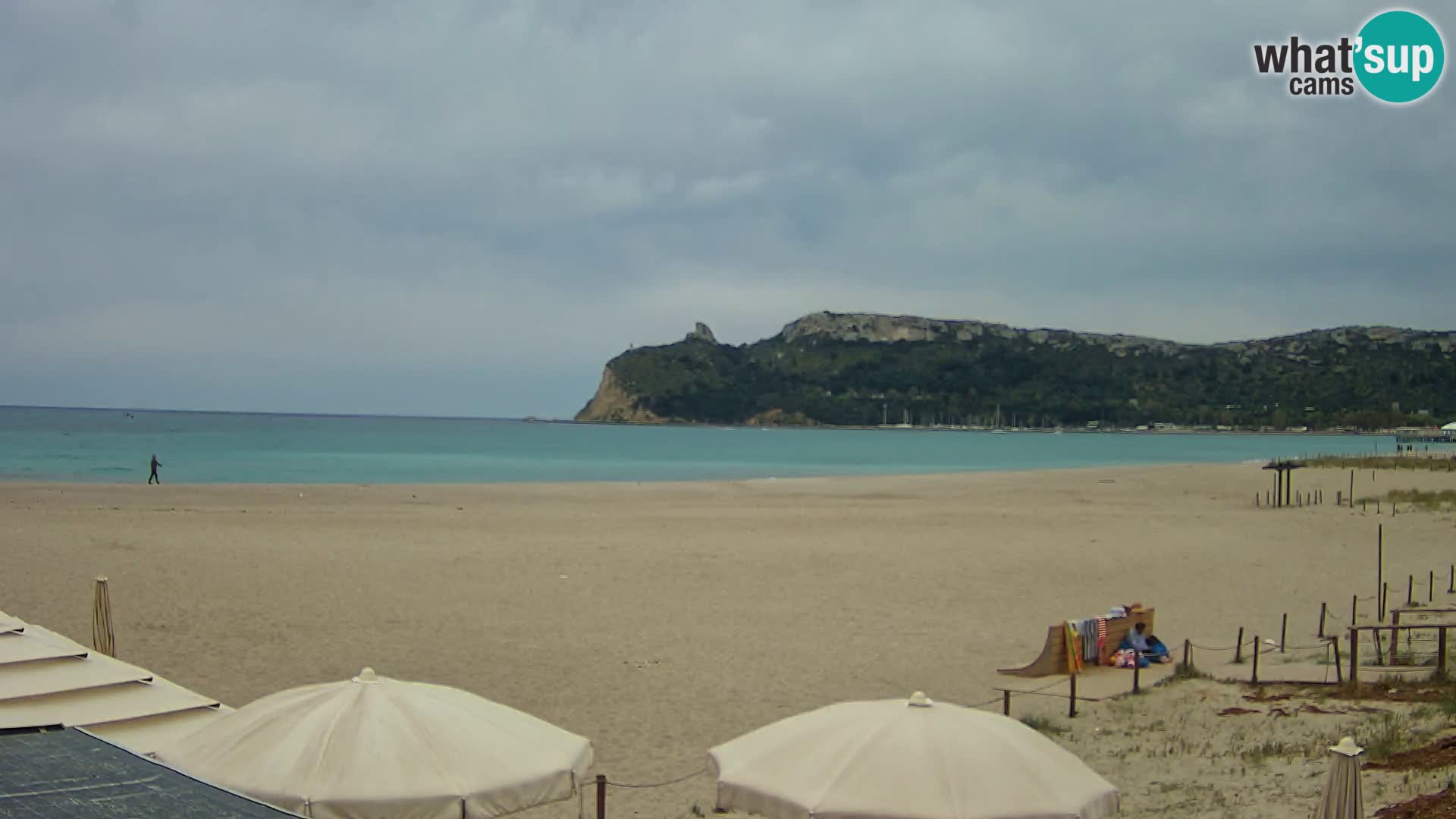 Poetto Strand Webcam | Cagliari | Sardinien
