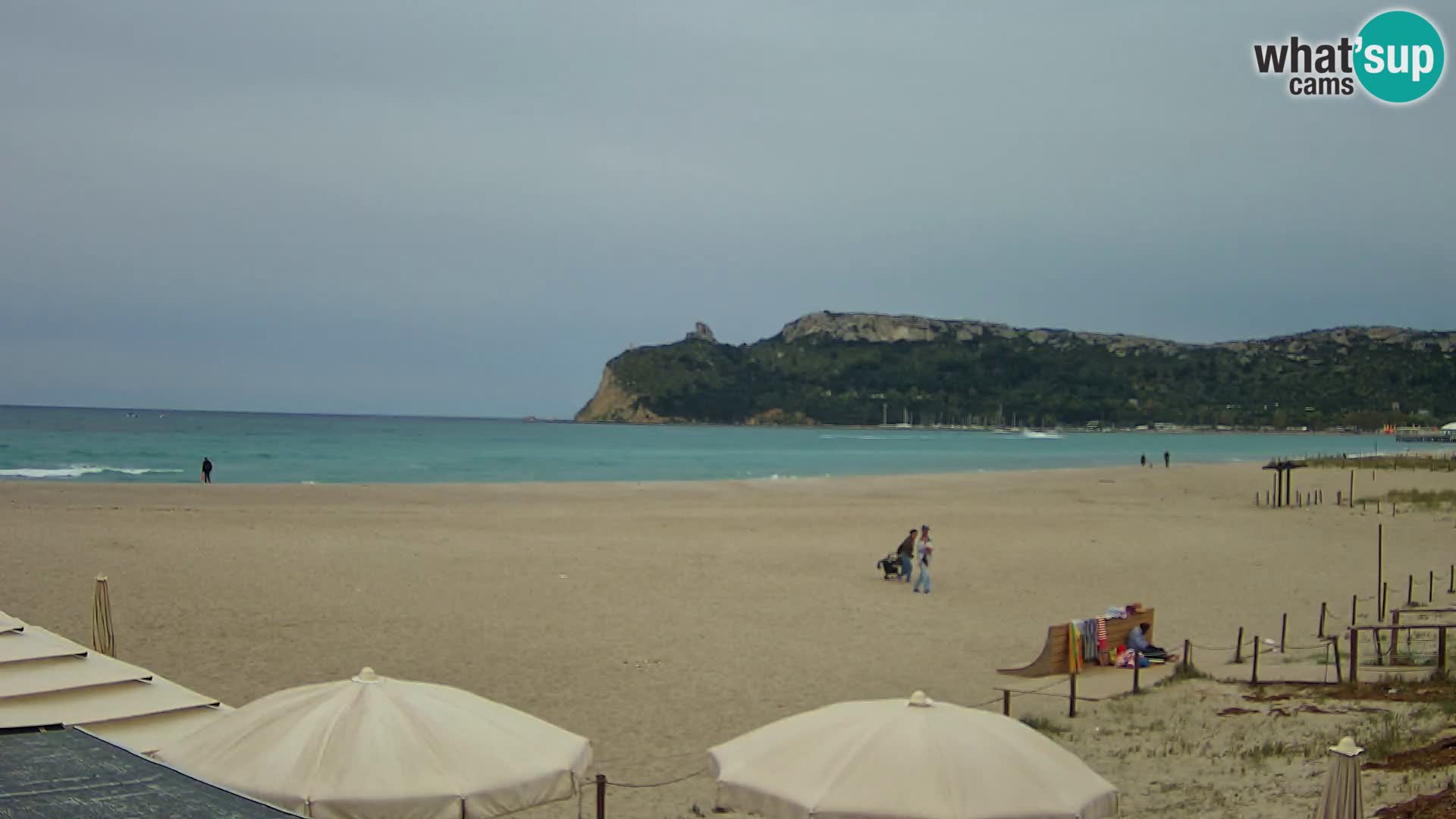 Poetto Strand Webcam | Cagliari | Sardinien