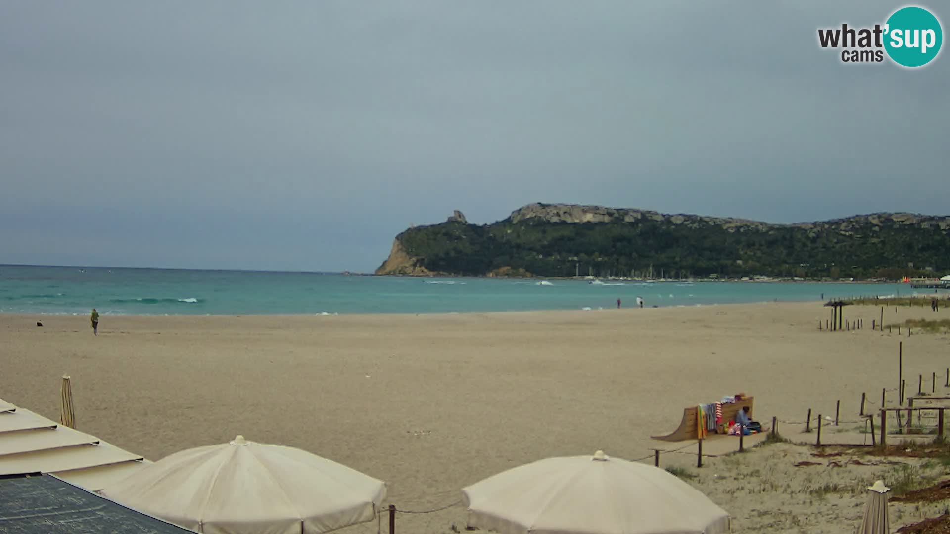 Poetto beach webcam | Cagliari | Sardinia