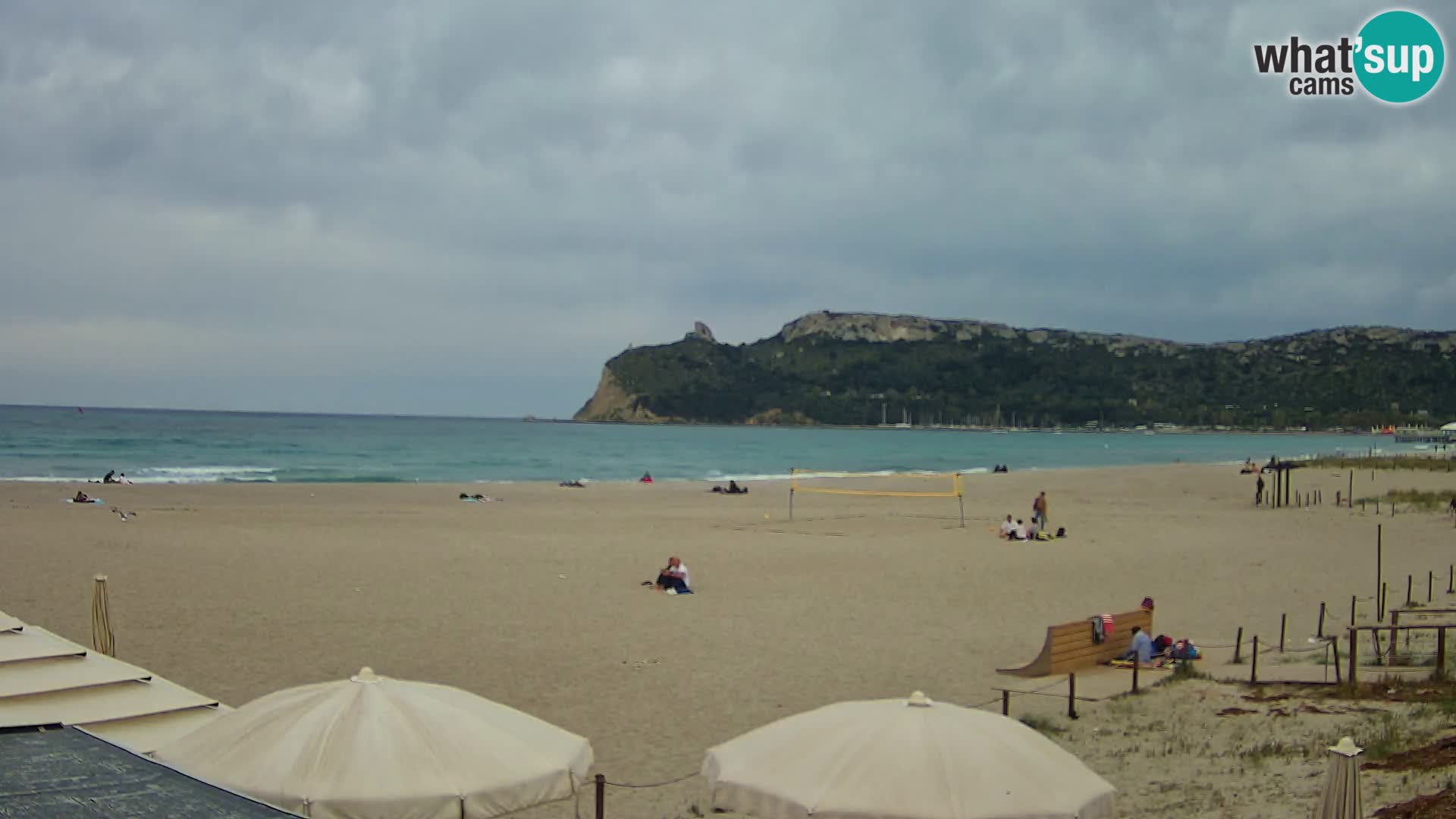 Poetto beach webcam | Cagliari | Sardinia