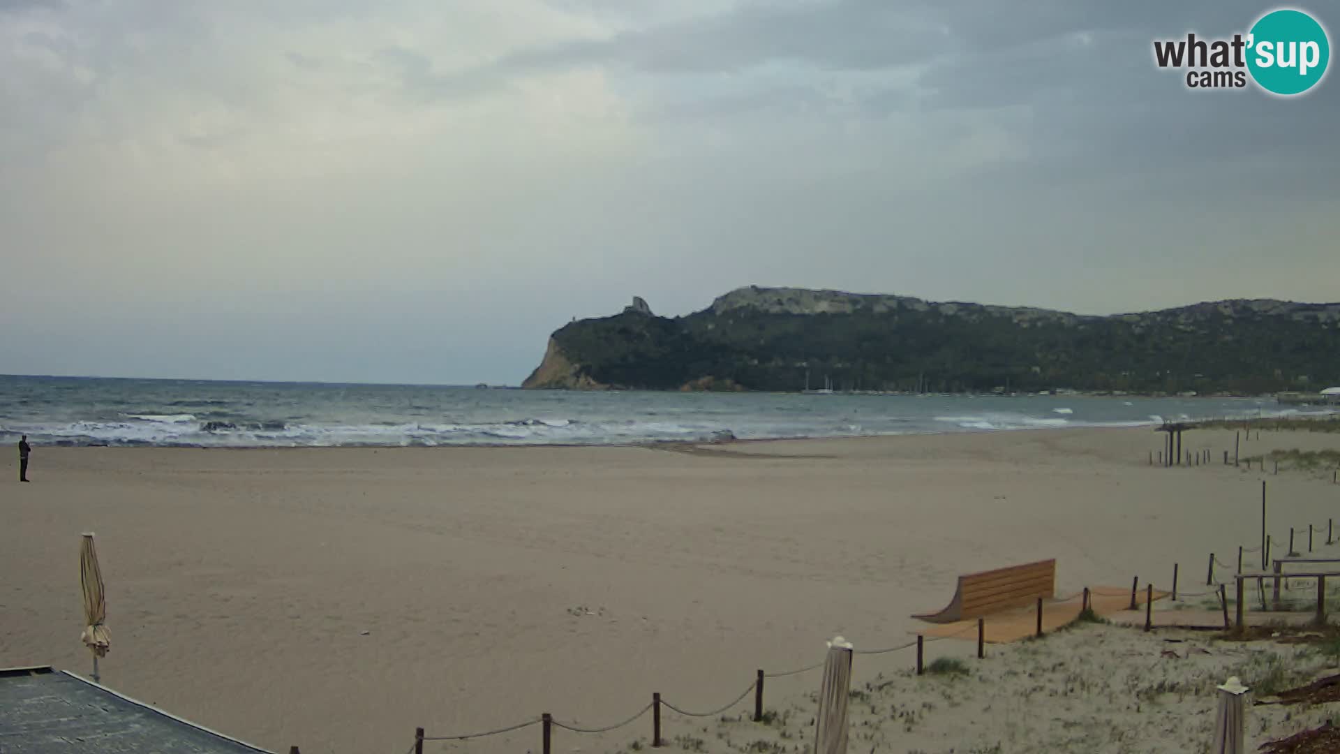 Poetto beach webcam | Cagliari | Sardinia