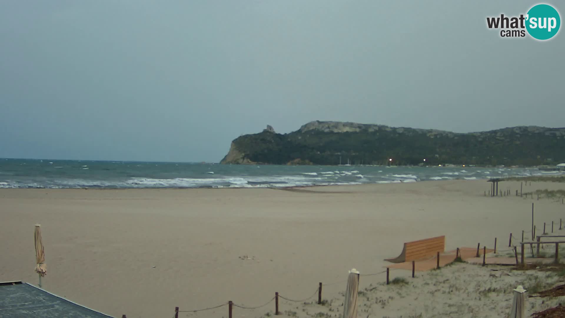 Poetto beach webcam | Cagliari | Sardinia