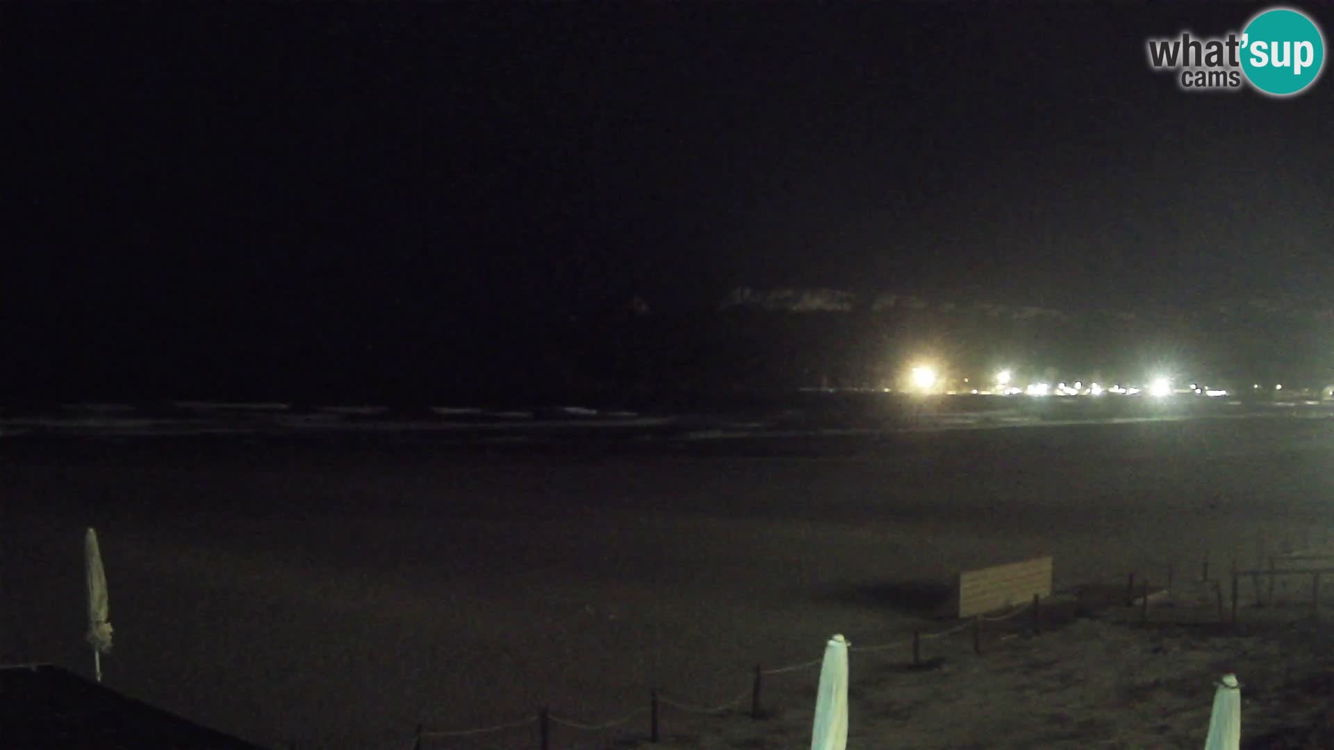 Poetto beach webcam | Cagliari | Sardinija