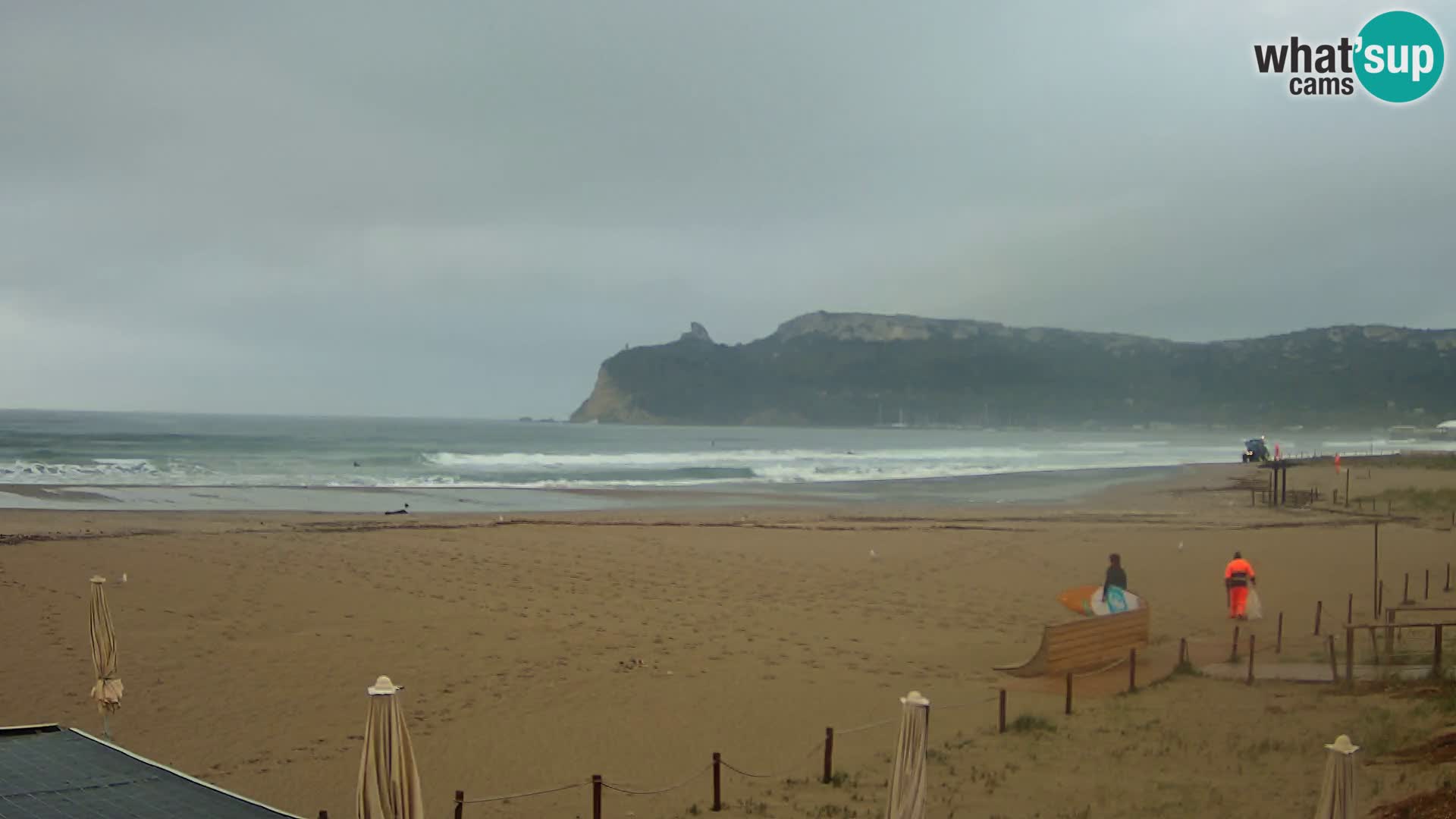 Poetto beach webcam | Cagliari | Sardinia