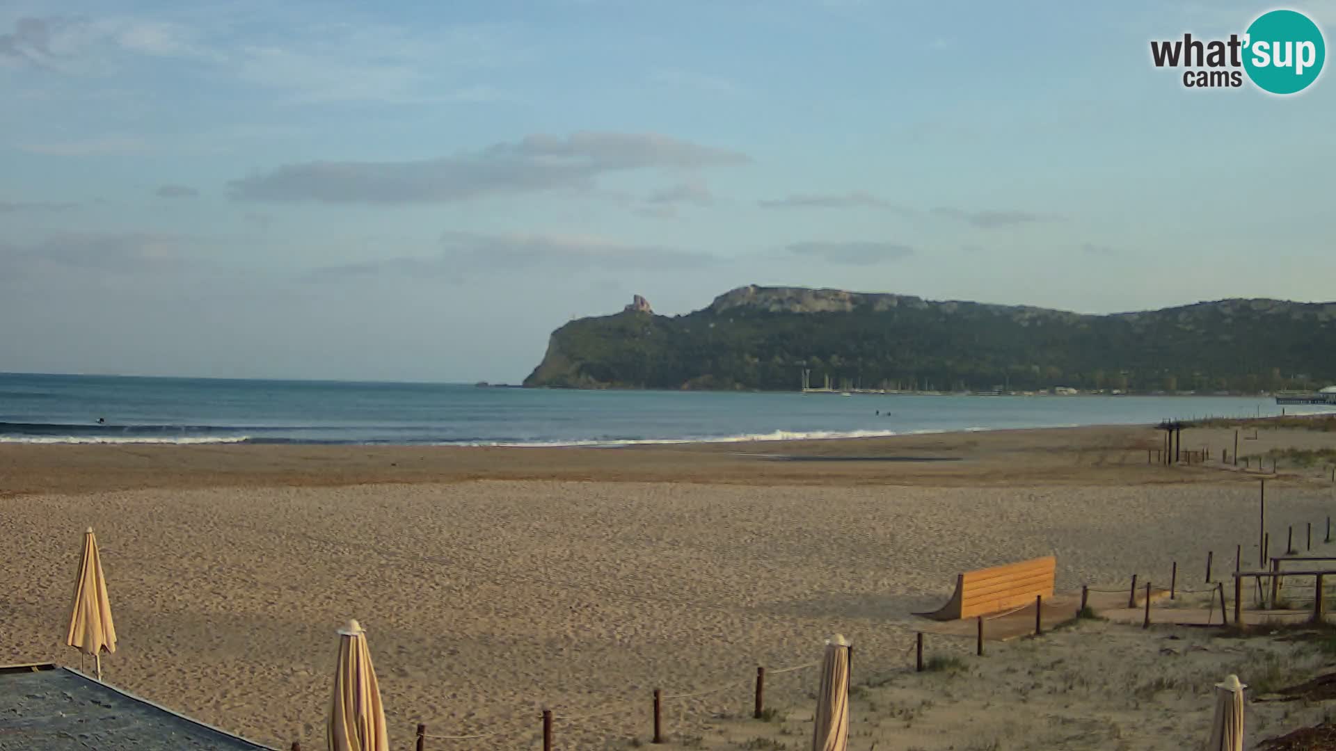 Poetto beach webcam | Cagliari | Sardinija