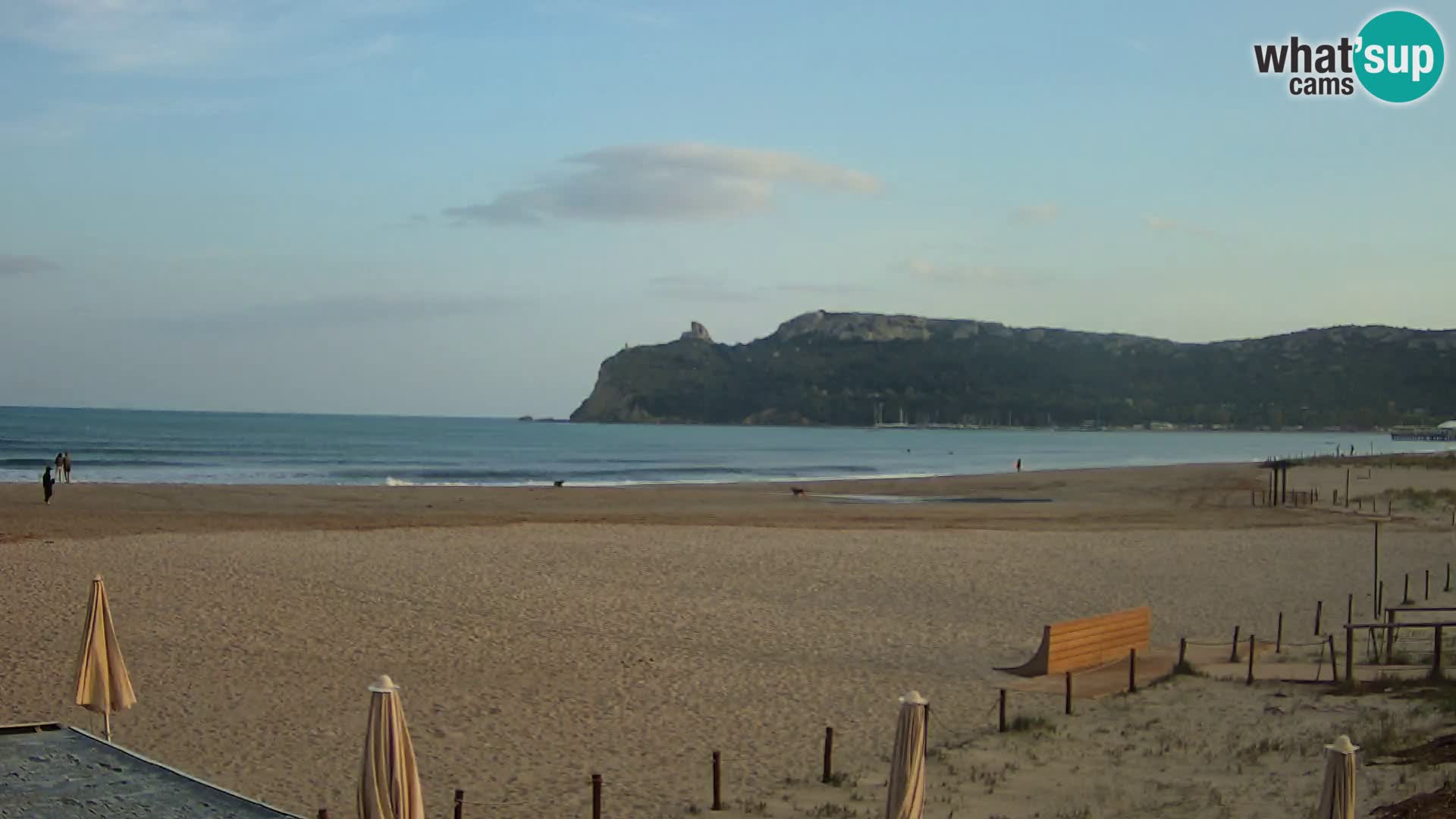 Poetto beach webcam | Cagliari | Sardinija