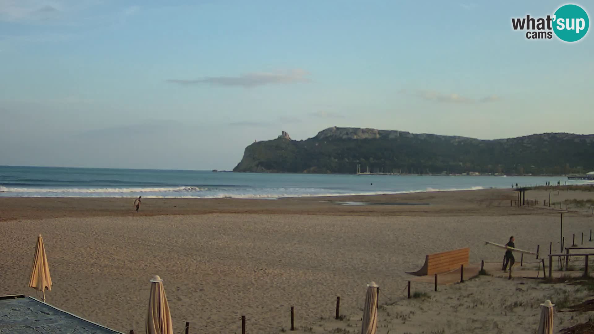 Poetto beach webcam | Cagliari | Sardinija
