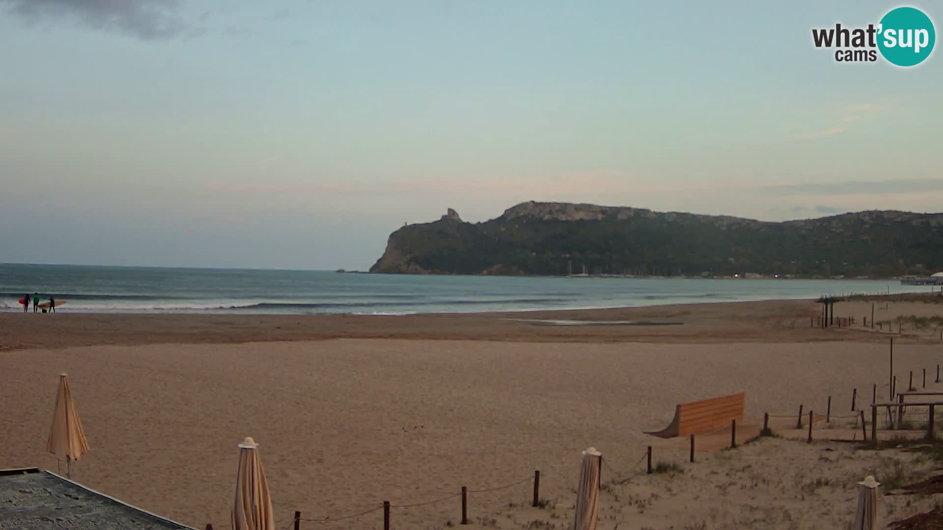 Poetto beach webcam | Cagliari | Sardinija