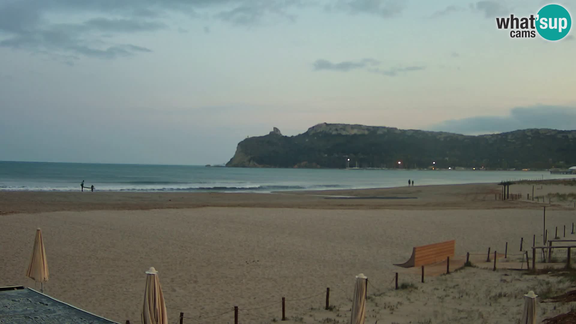 Poetto beach webcam | Cagliari | Sardinija