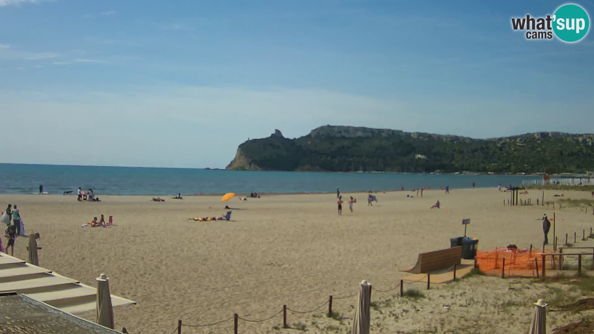 Webcam spiaggia del Poetto | Cagliari | Sardegna