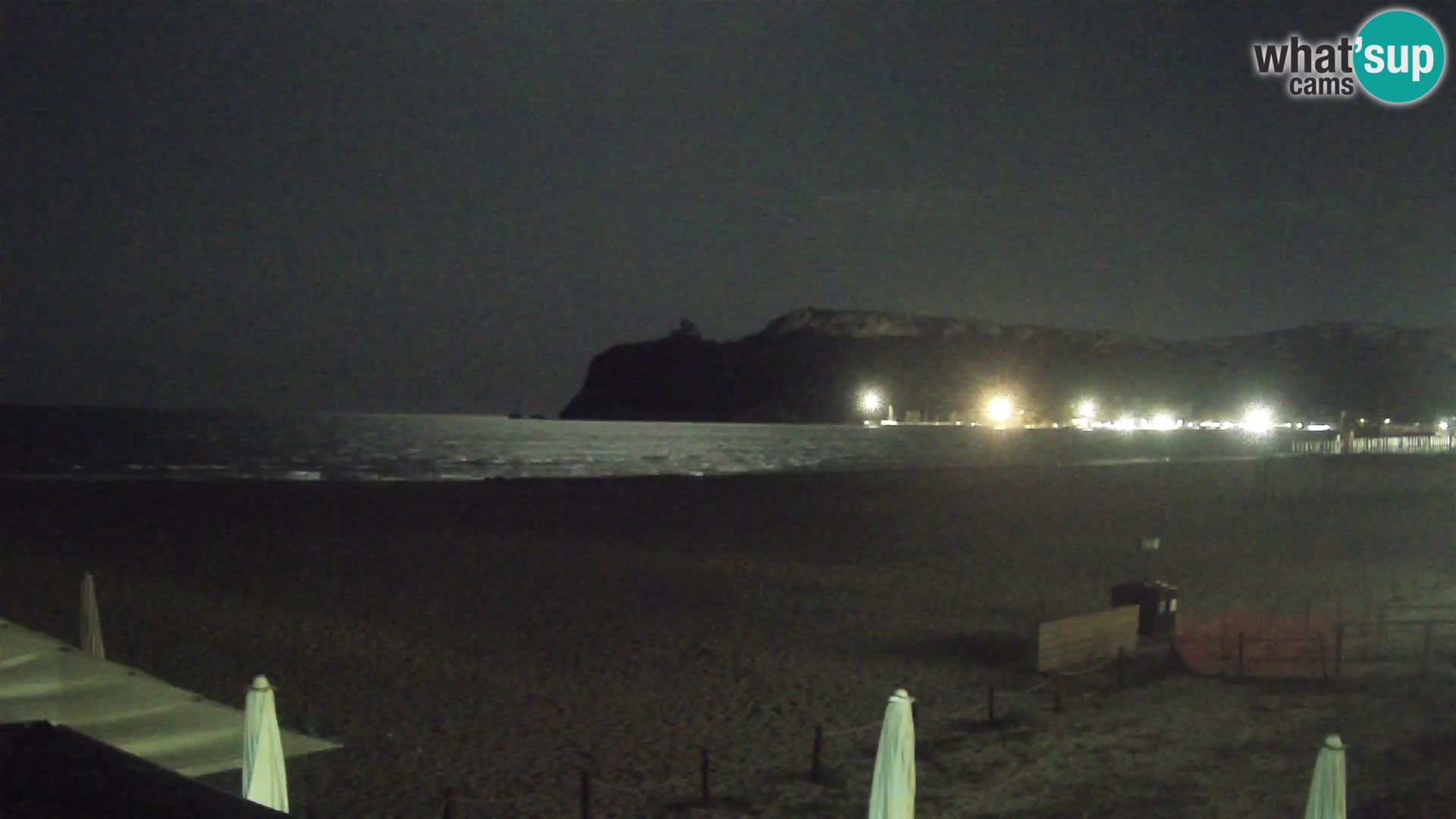 Poetto beach webcam | Cagliari | Sardinia