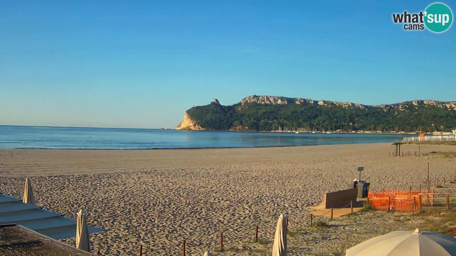 Poetto beach webcam | Cagliari | Sardinia