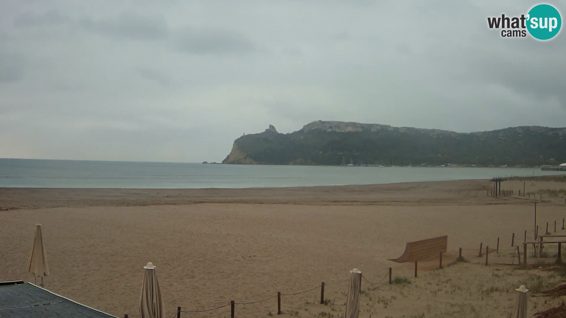 Poetto beach webcam | Cagliari | Sardinia