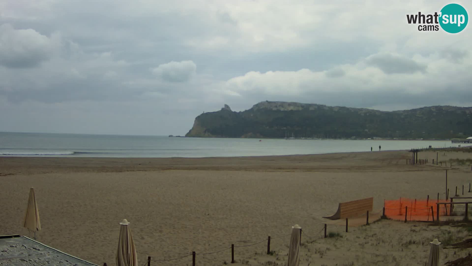 Poetto beach webcam | Cagliari | Sardinija