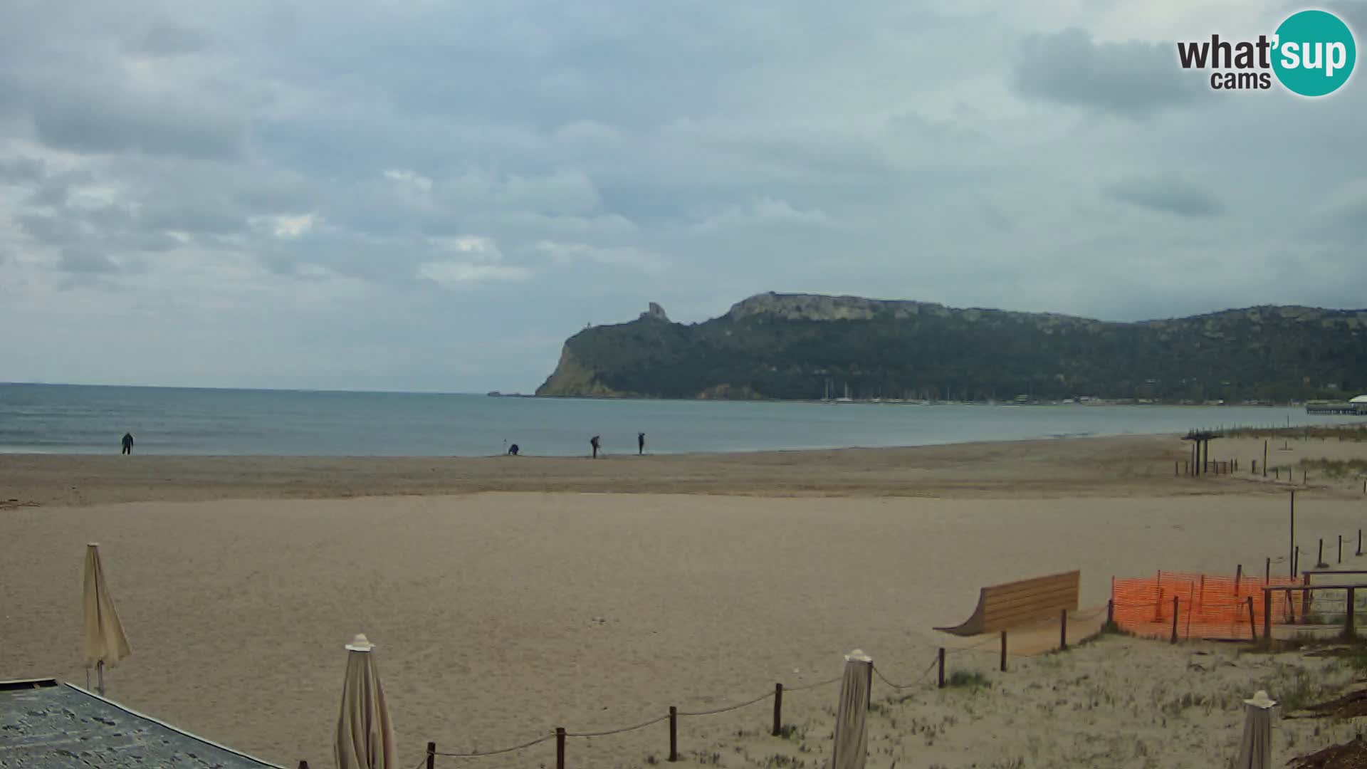 Poetto beach webcam | Cagliari | Sardinija