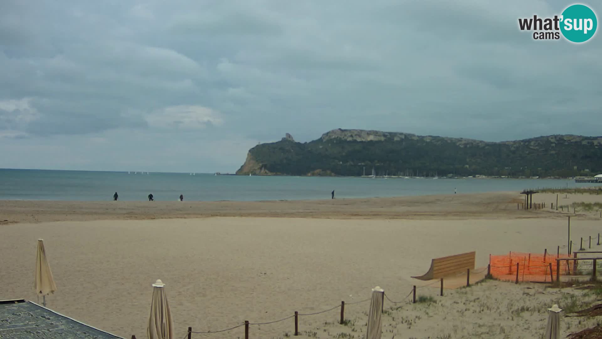 Poetto beach webcam | Cagliari | Sardinia